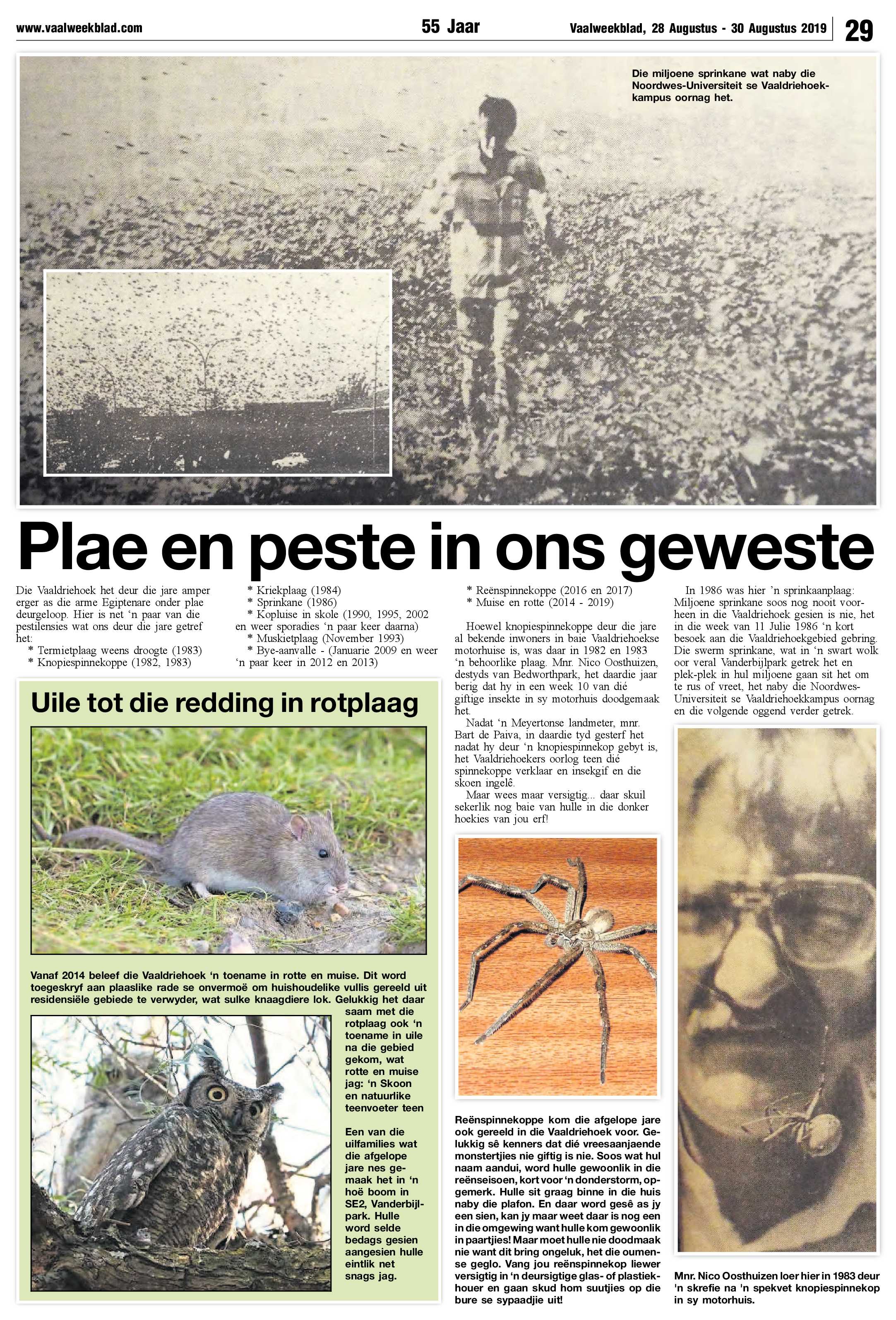 Vaalweekblad 28 – 30 Augustus 2019 page 29