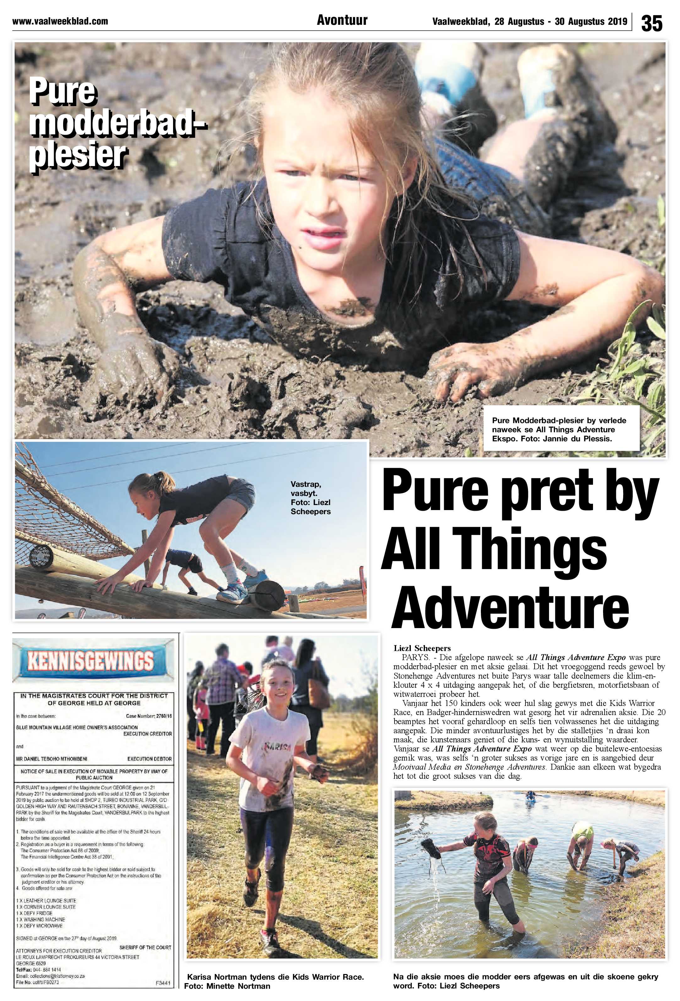 Vaalweekblad 28 – 30 Augustus 2019 page 35