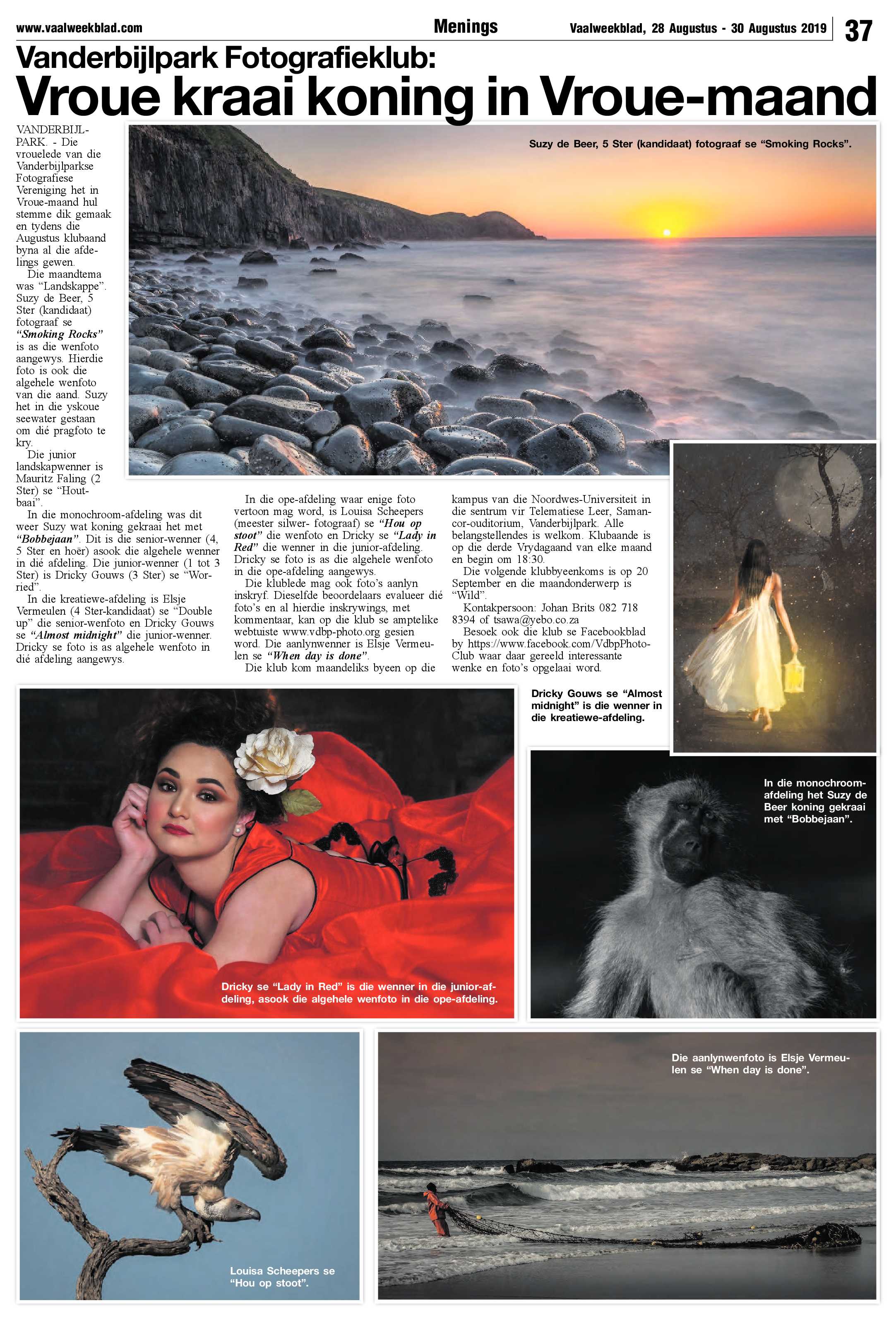 Vaalweekblad 28 – 30 Augustus 2019 page 37