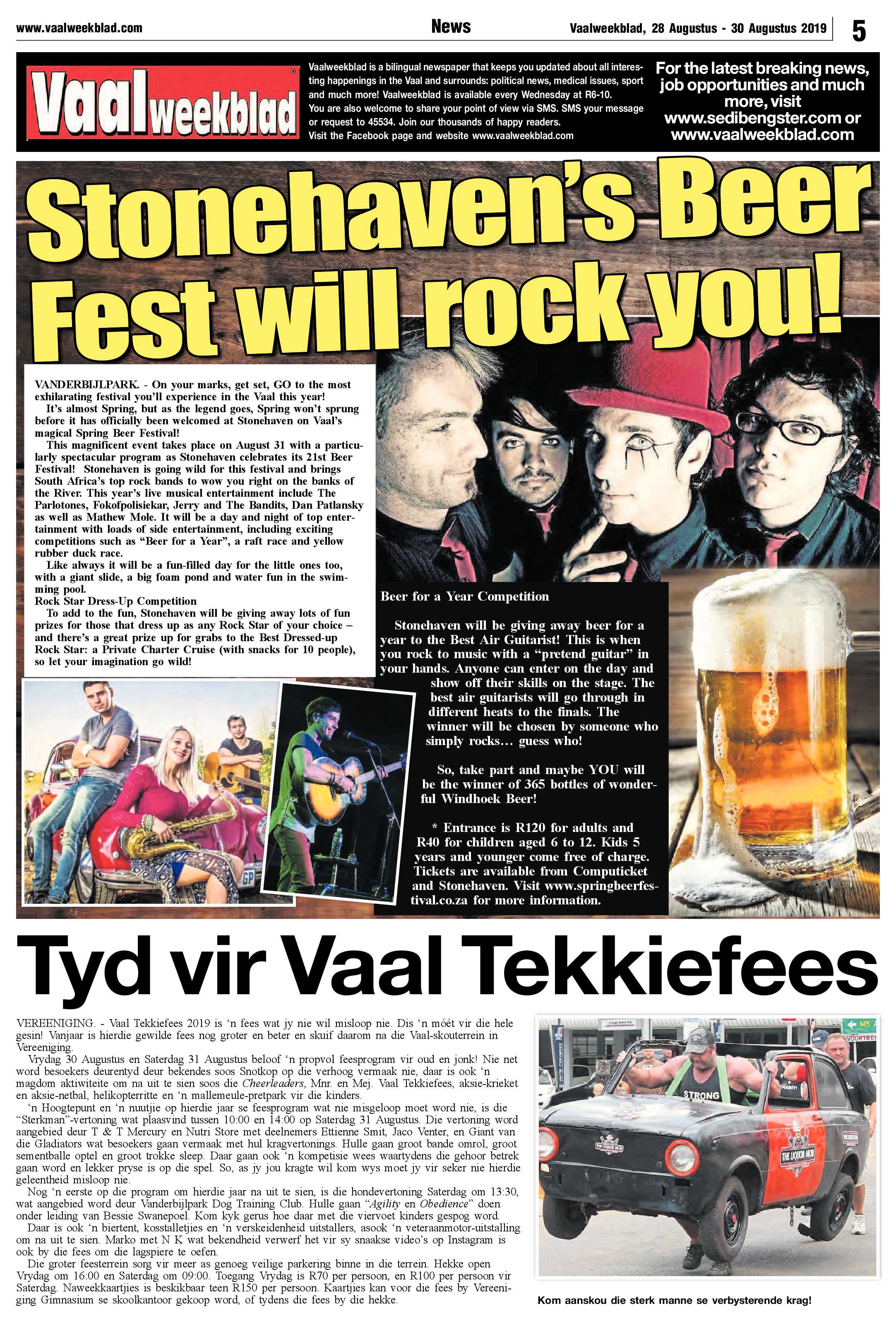 Vaalweekblad 28 – 30 Augustus 2019 page 5