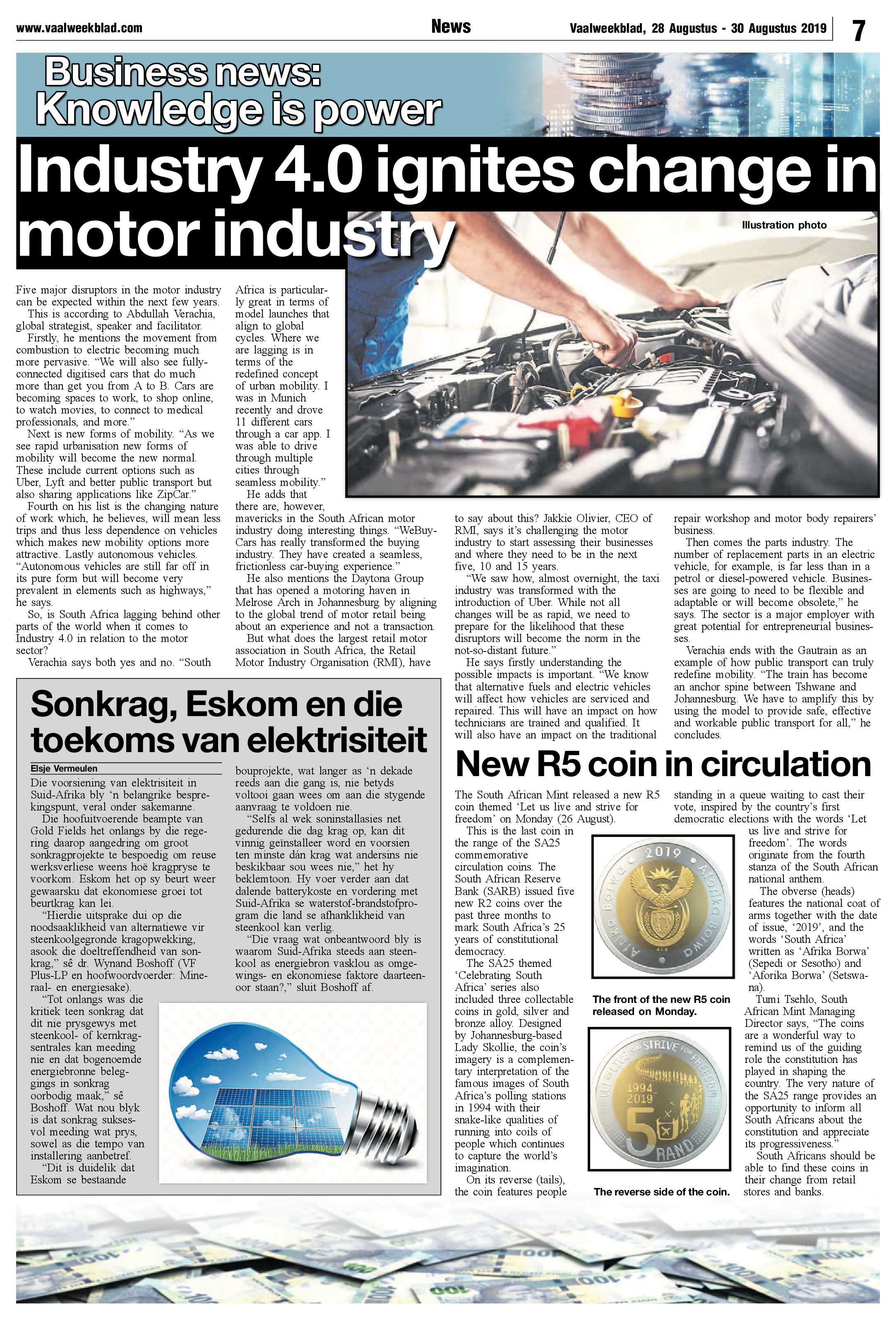 Vaalweekblad 28 – 30 Augustus 2019 page 7