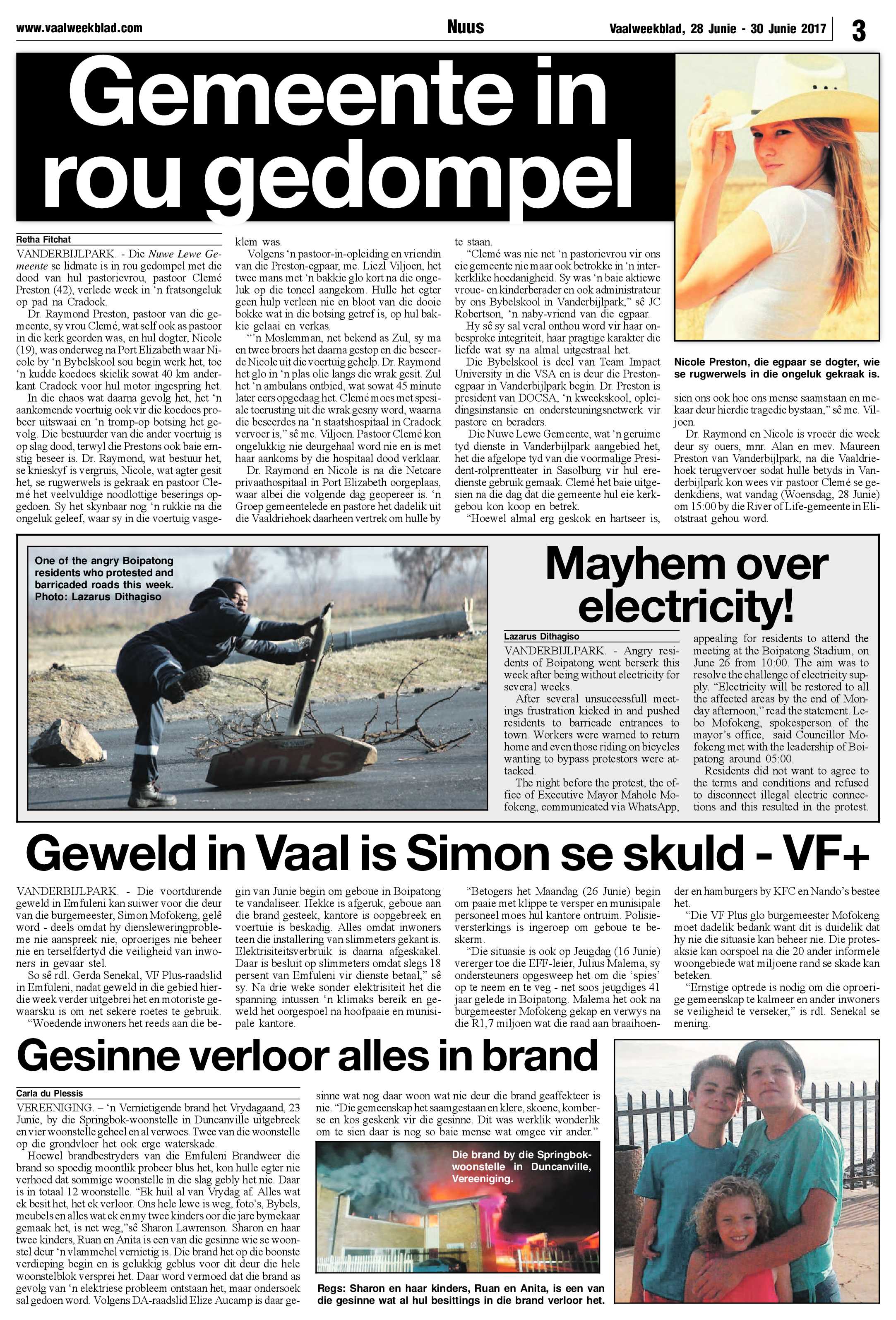 Vaalweekblad 28 – 30 Junie 2017 page 3