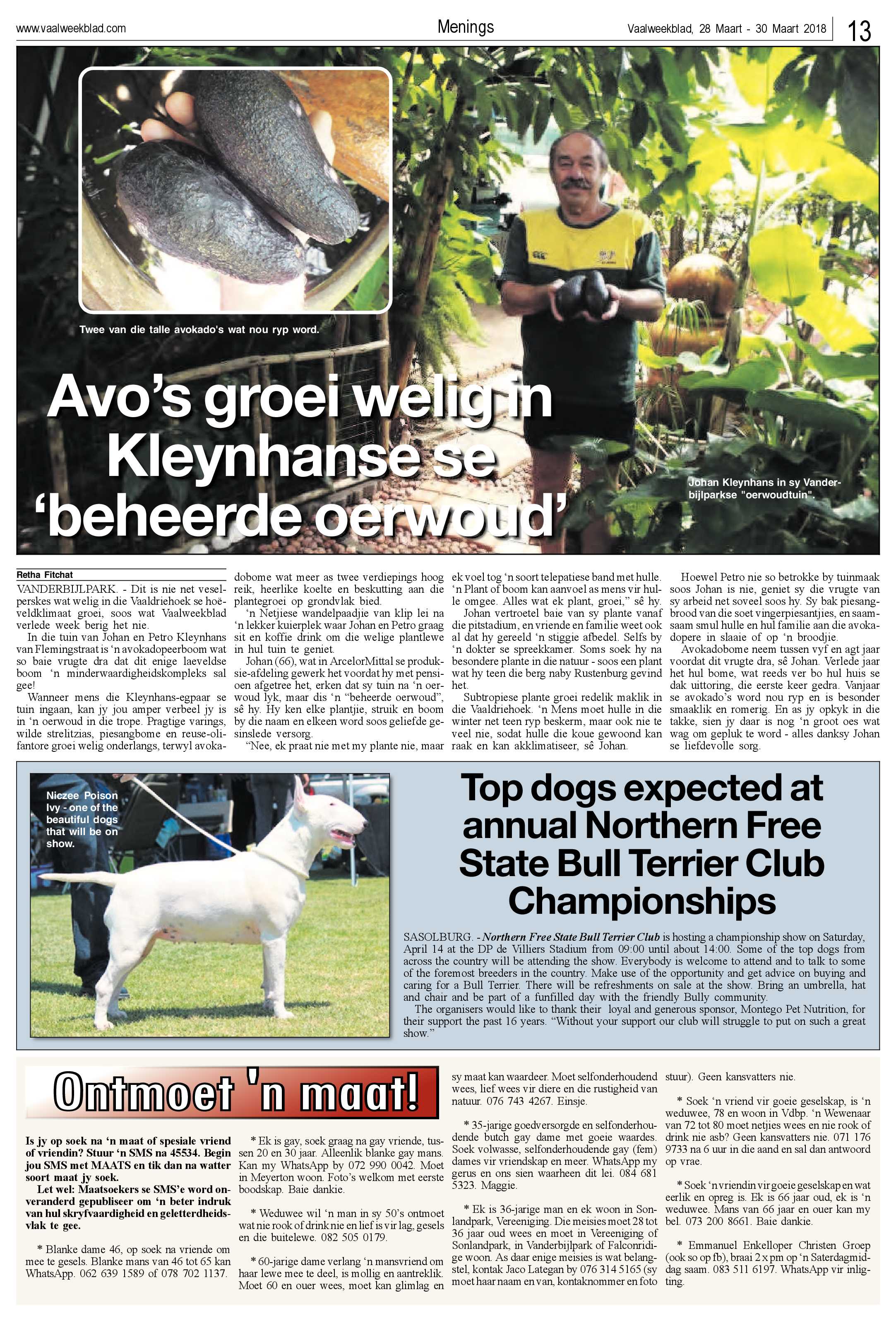 Vaalweekblad 28 – 30 Maart 2018 page 13