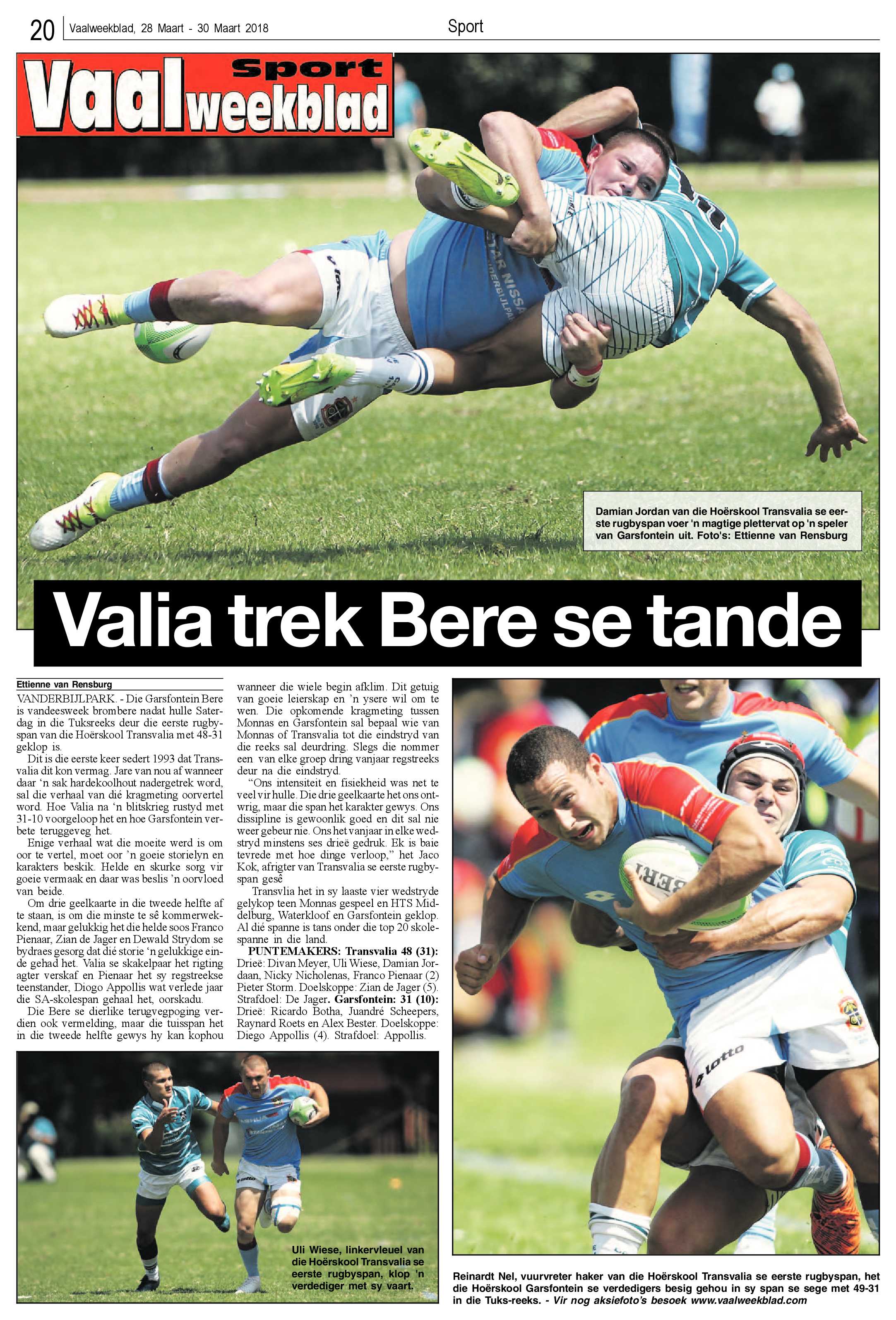 Vaalweekblad 28 – 30 Maart 2018 page 19