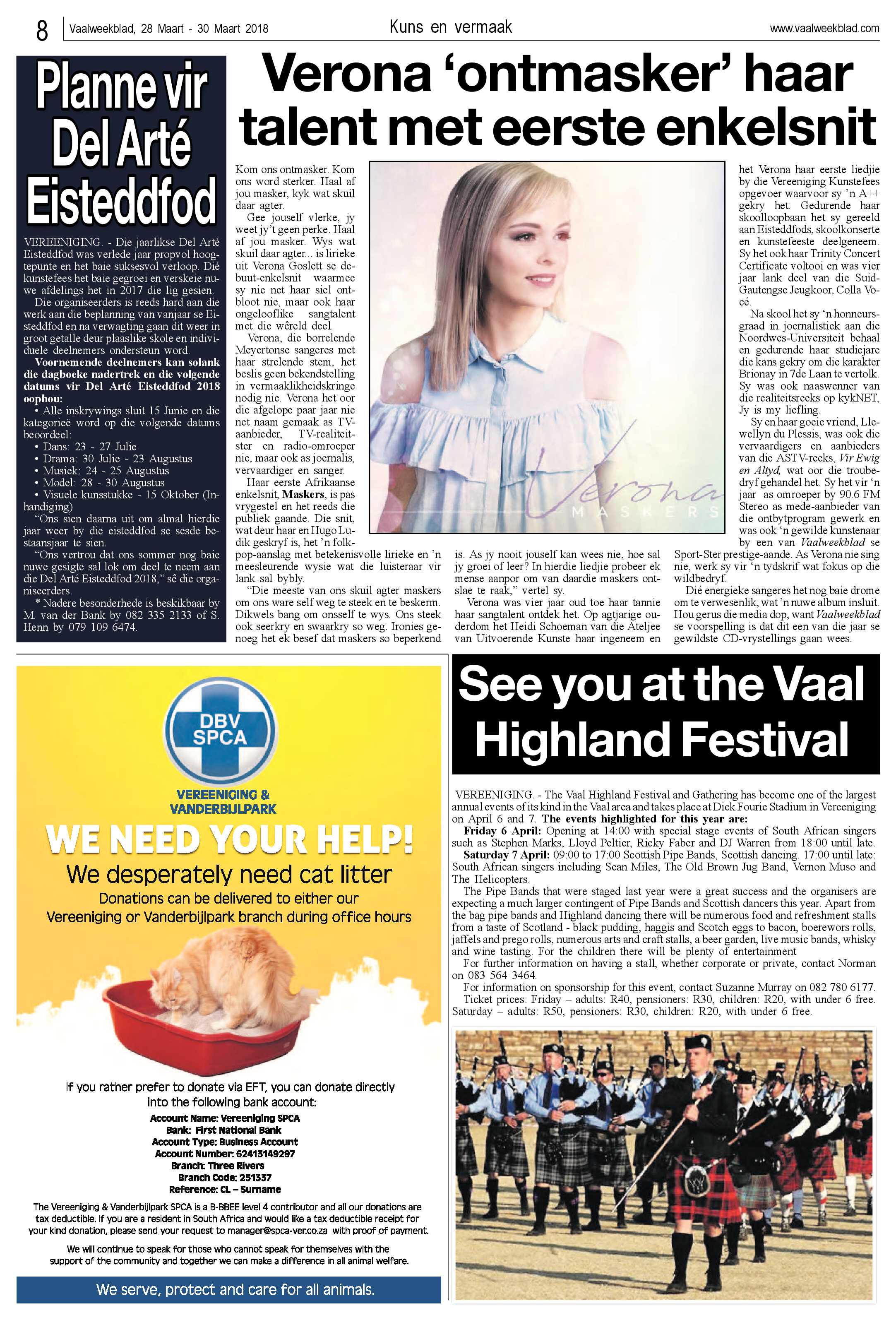 Vaalweekblad 28 – 30 Maart 2018 page 8