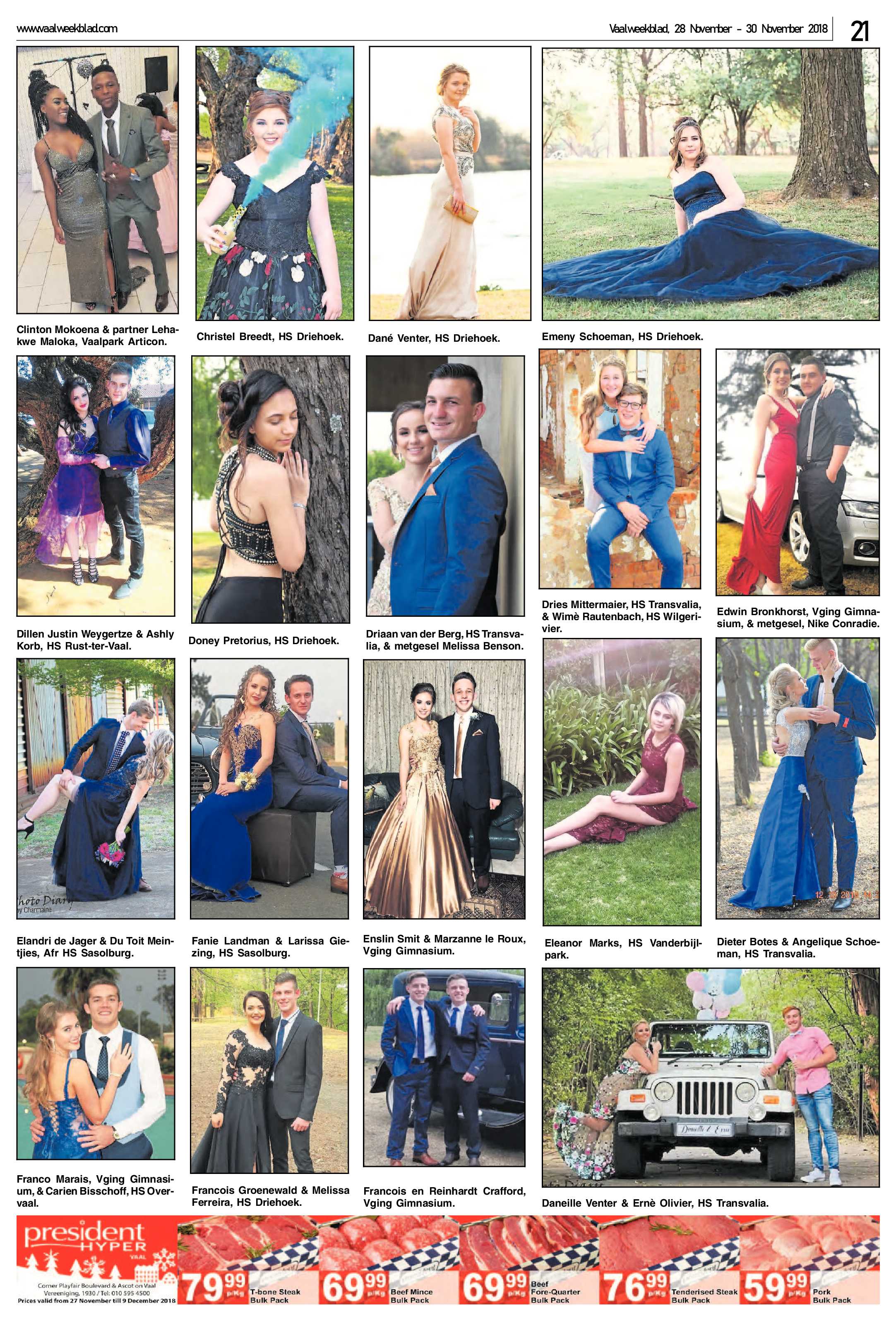 Vaalweekblad 28 – 30 November 2018 page 21