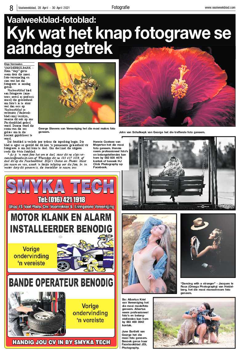 Vaalweekblad, 28 April – 30 April 2021 page 8