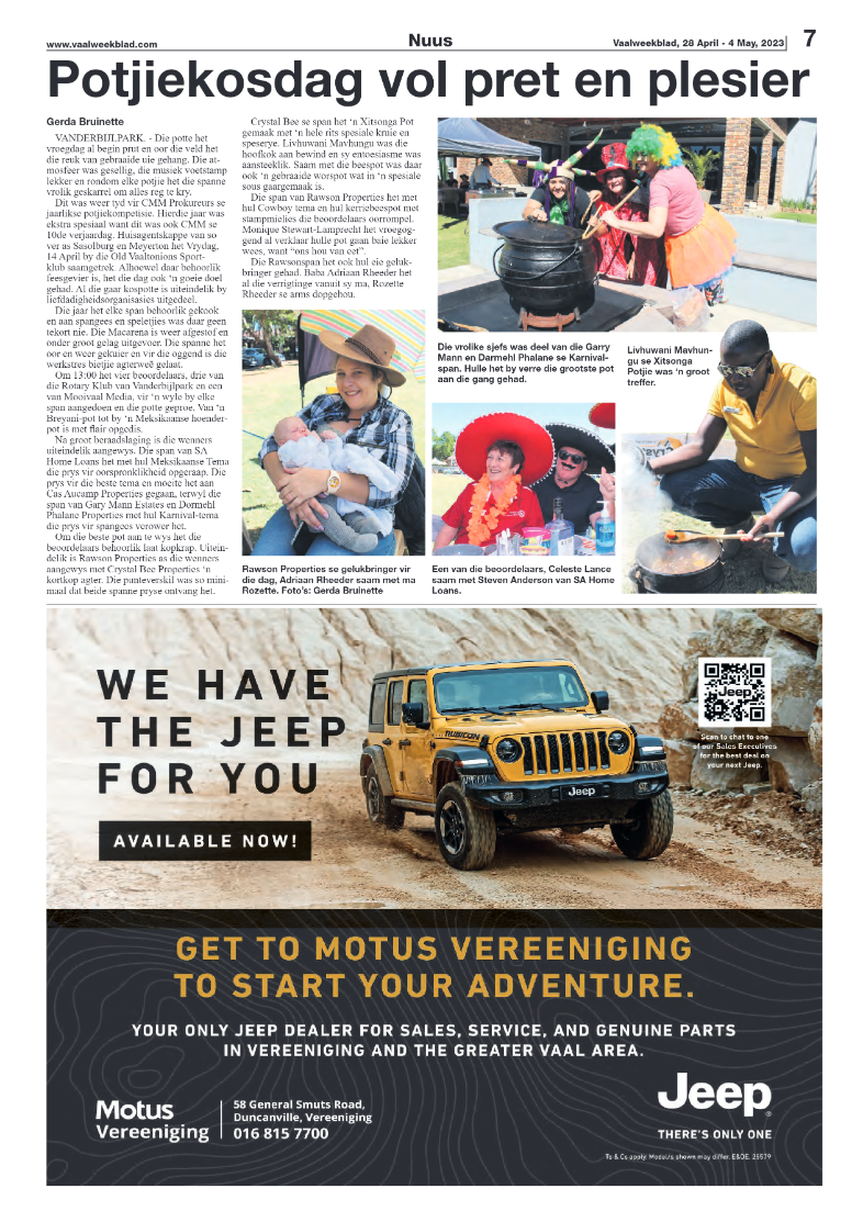 Vaalweekblad, 28 April – 4 May, 2023 page 10