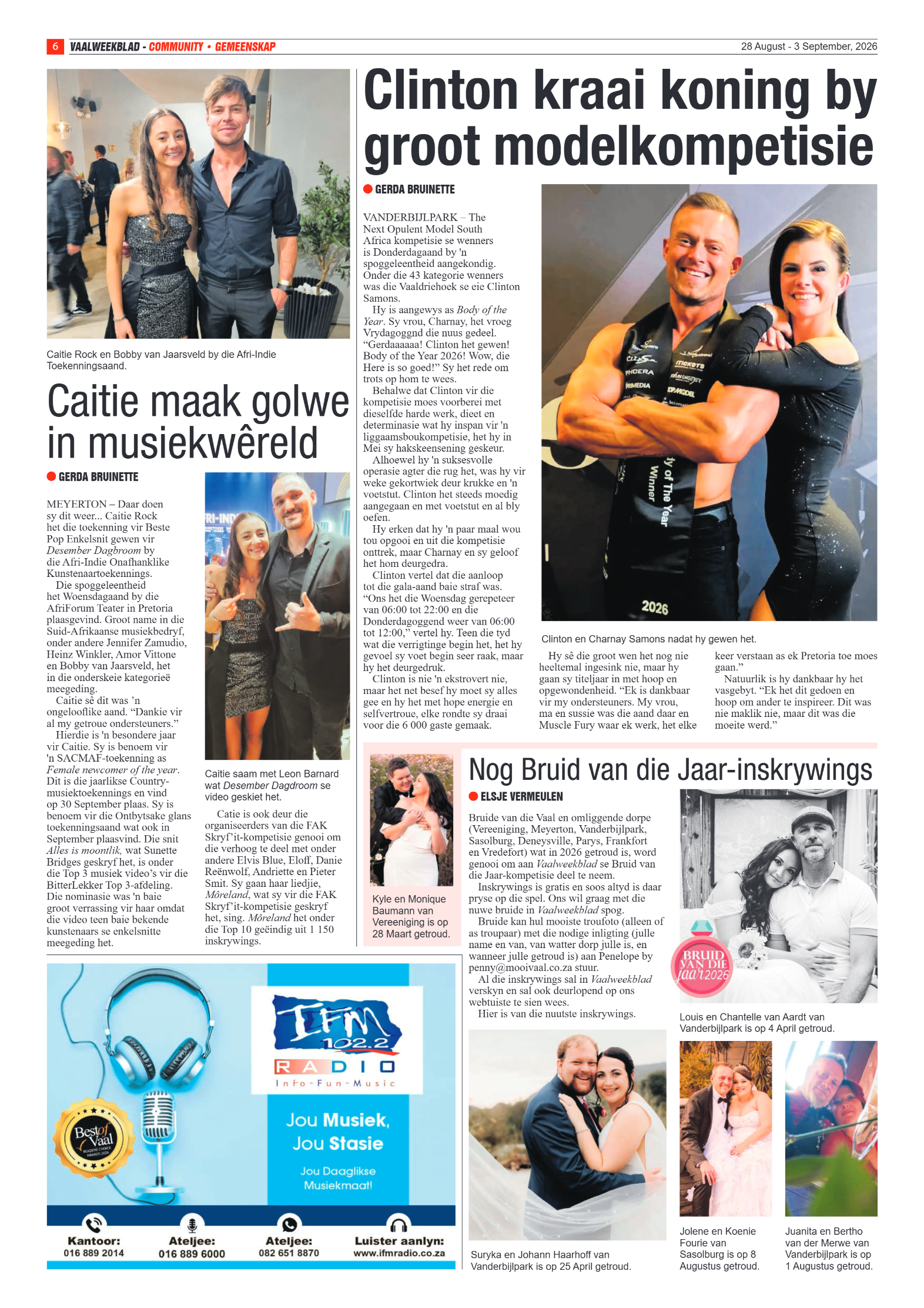 Vaalweekblad – 28 Augustus 2026 page 6