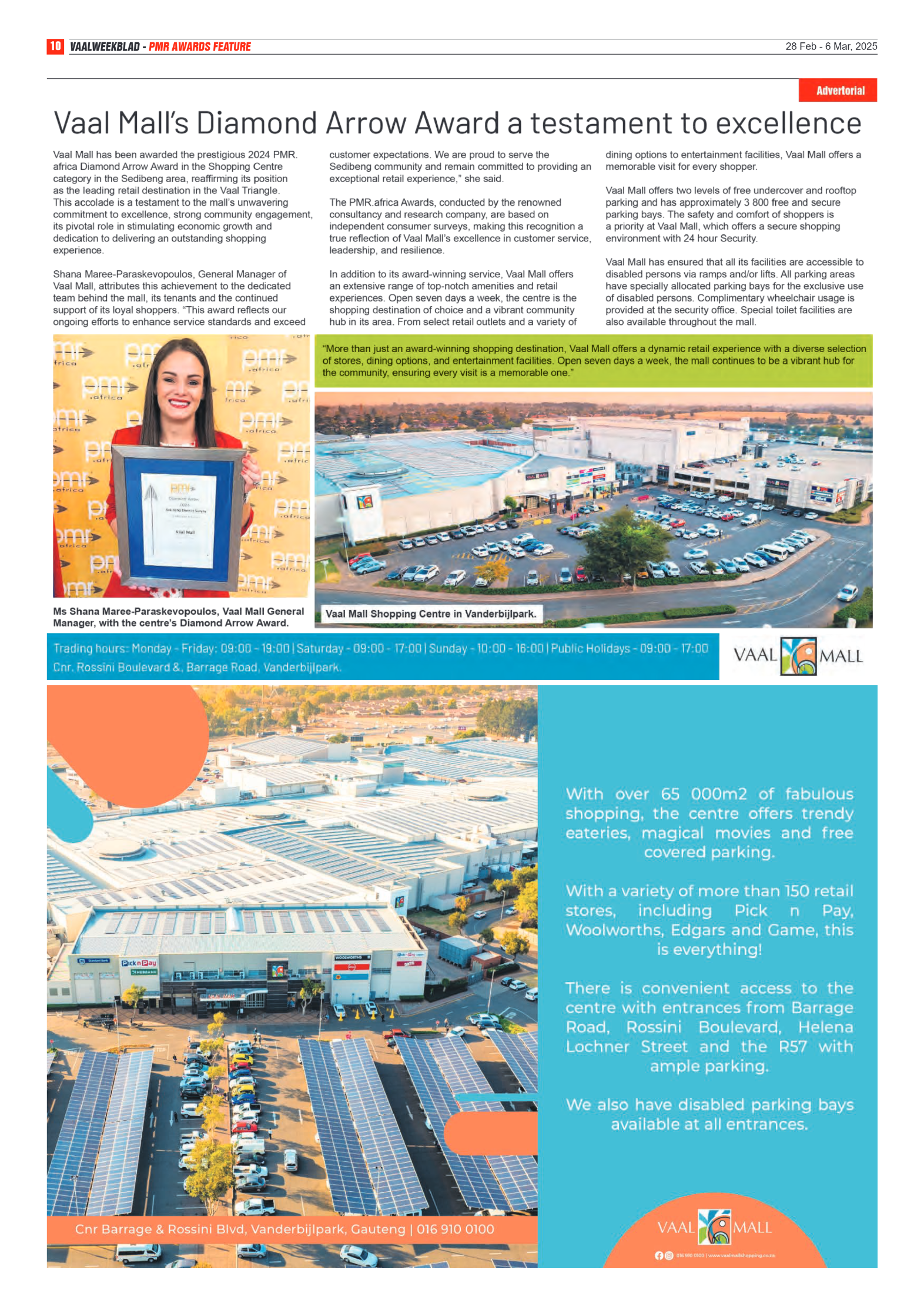 Vaalweekblad – 28 Feb – 6 Mar, 2025 page 10