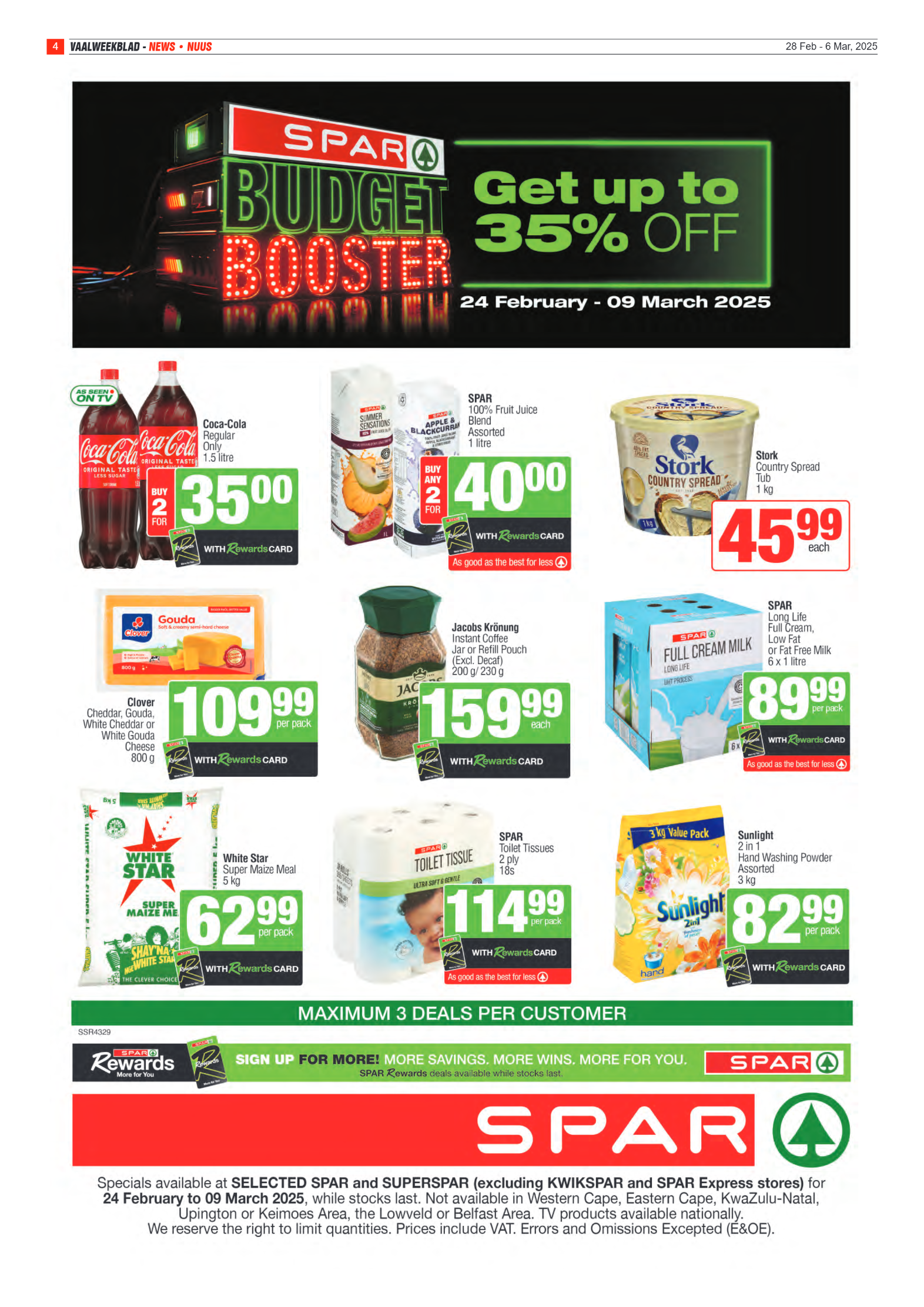 Vaalweekblad – 28 Feb – 6 Mar, 2025 page 4