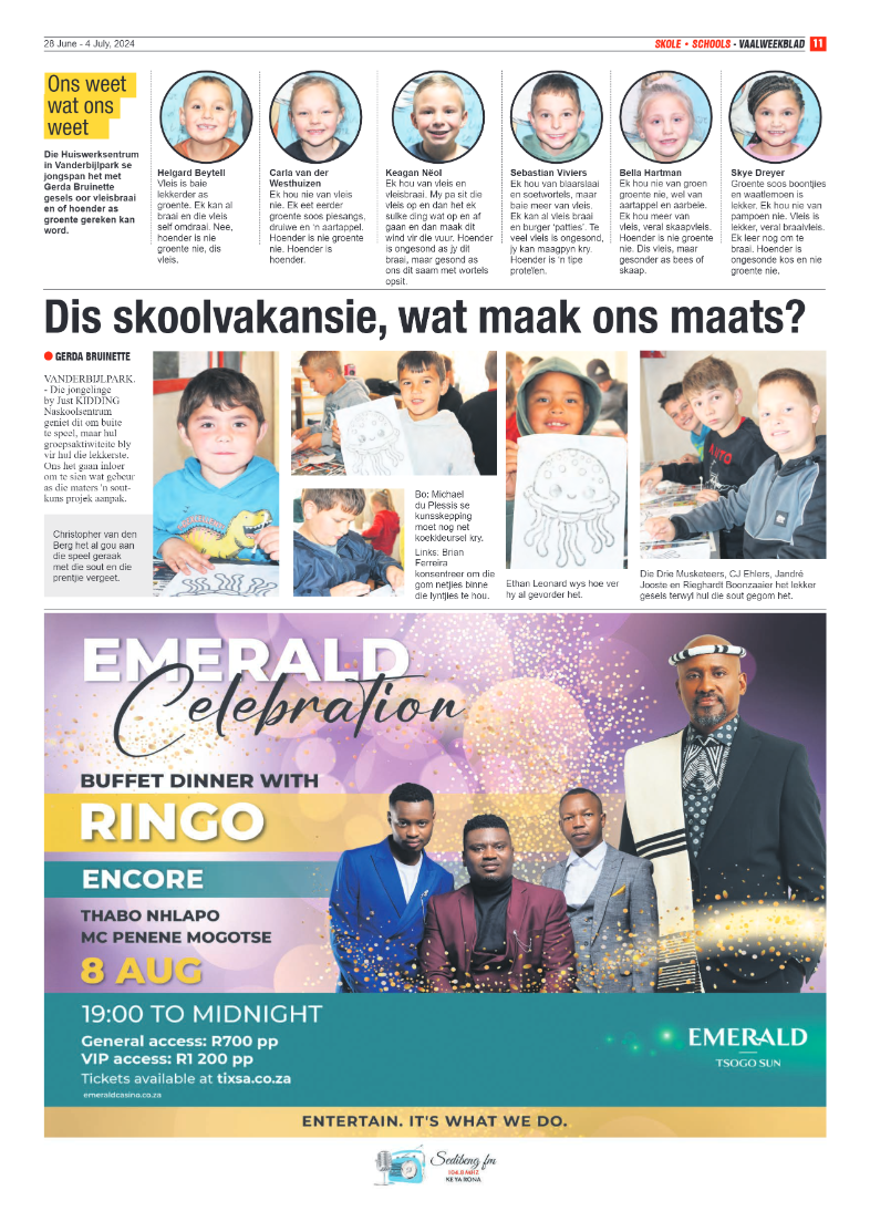 Vaalweekblad 28 June – 4 July, 2024 page 11