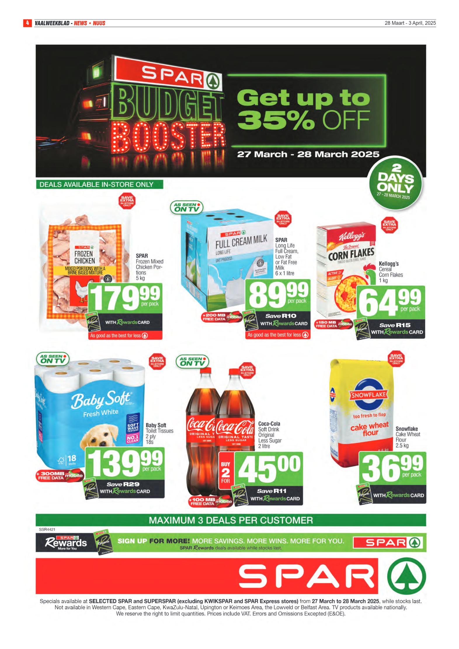 Vaalweekblad – 28 Maart – 3 April, 2025 page 4