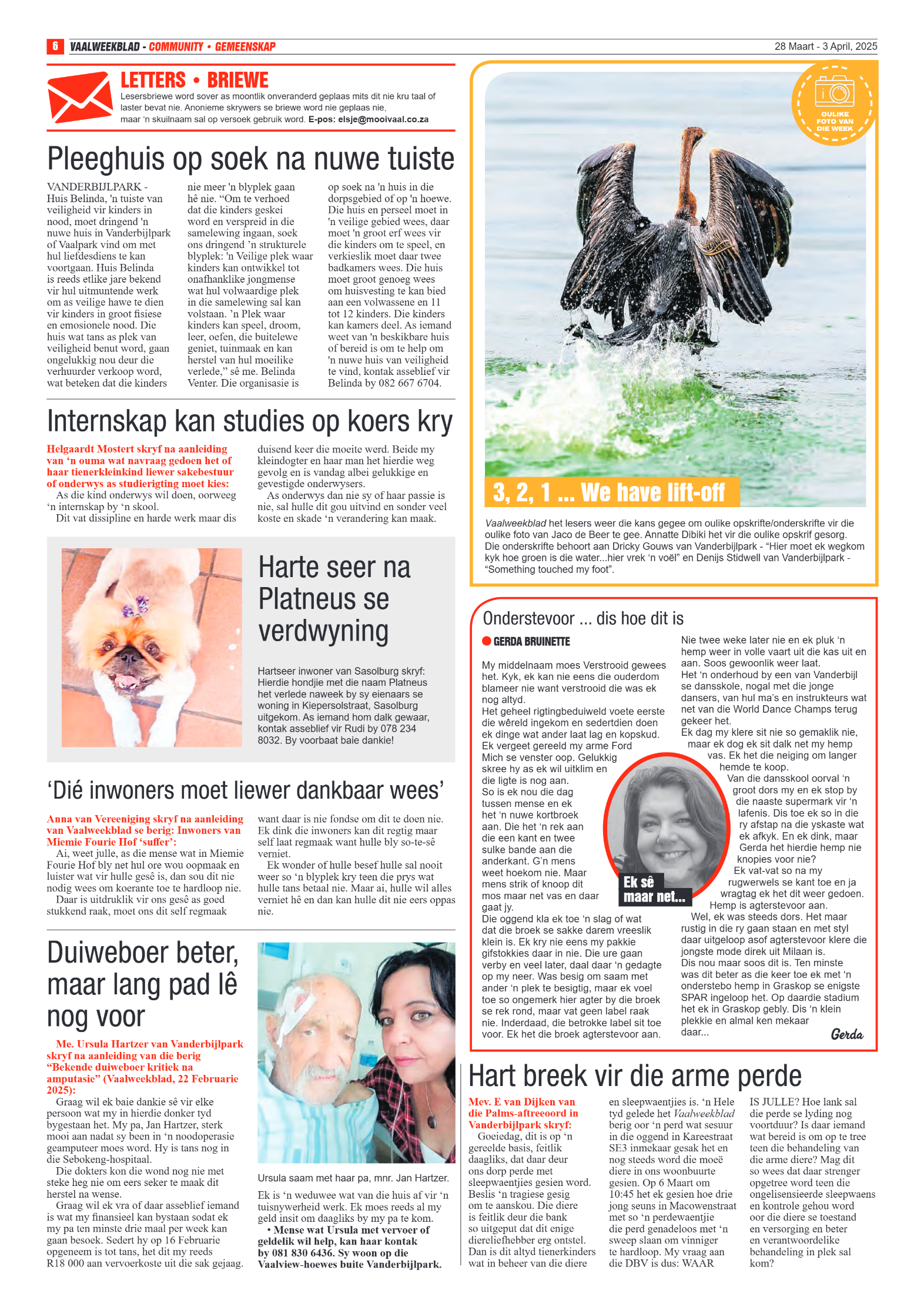 Vaalweekblad – 28 Maart – 3 April, 2025 page 6