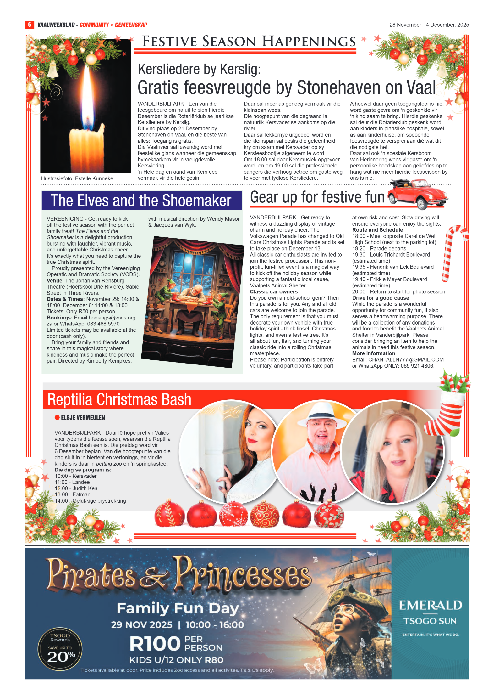 Vaalweekblad 28 November – 4 Desember, 2025 page 6
