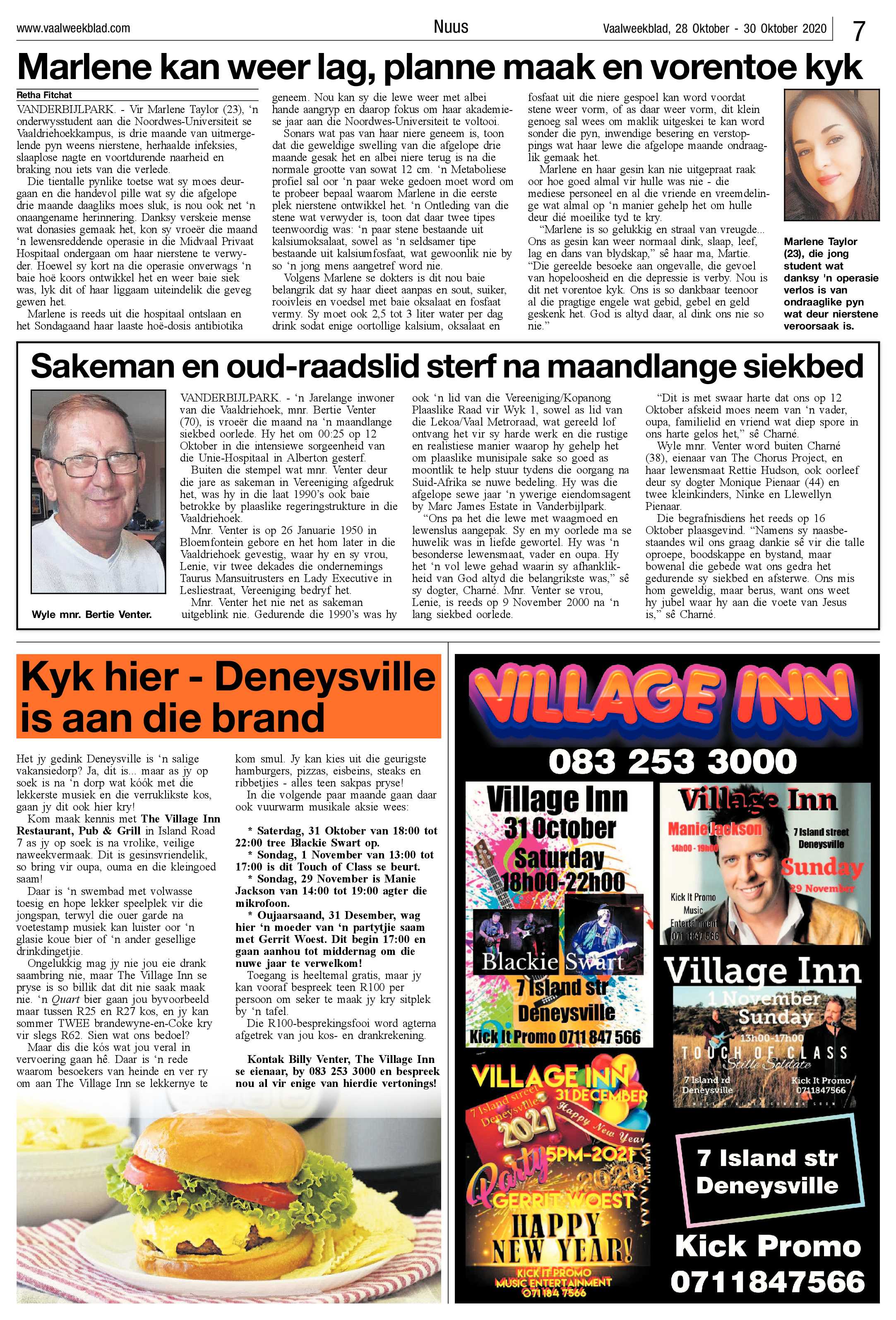 Vaalweekblad 28 Oktober – 30 Oktober 2020 page 7