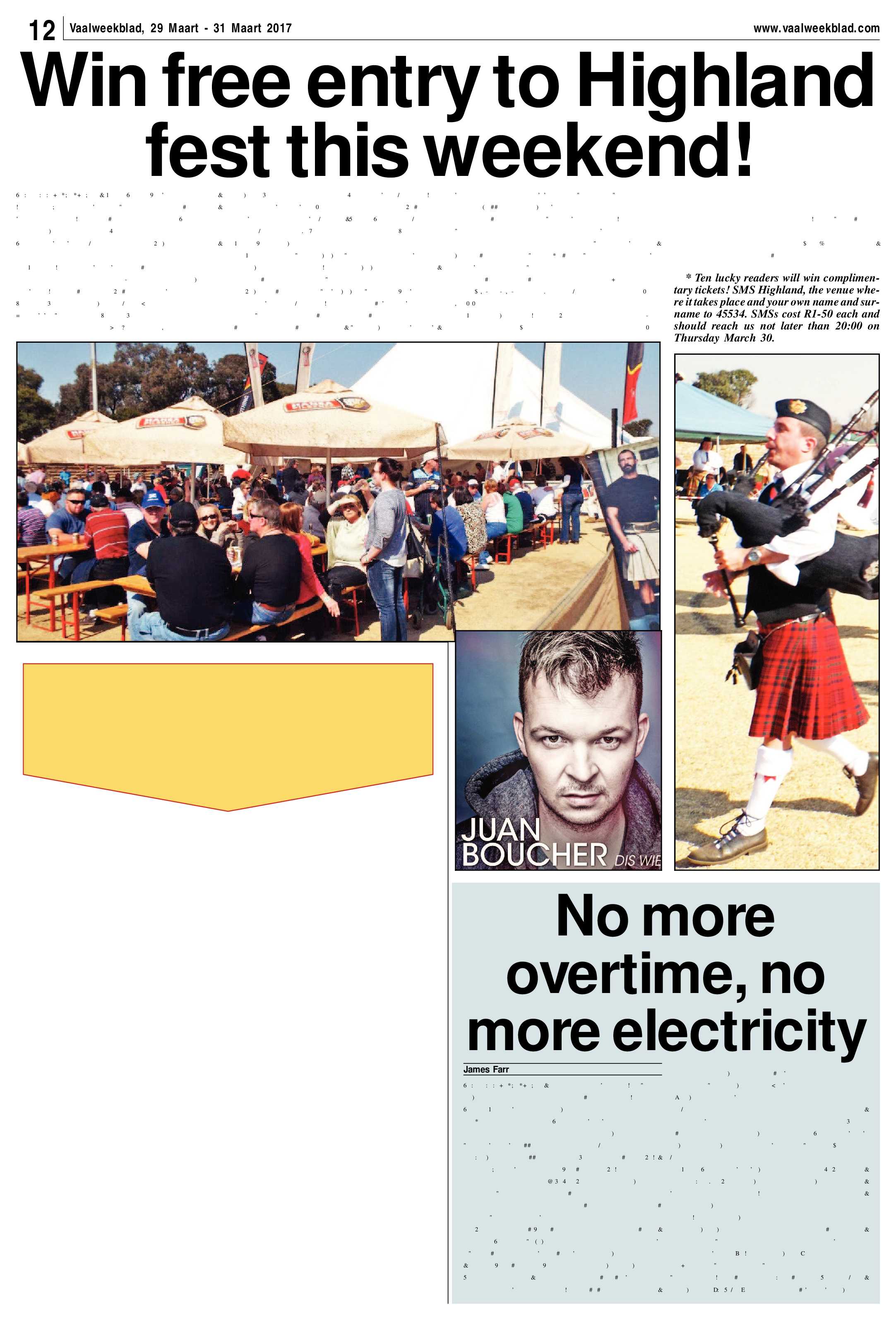 Vaalweekblad 29 – 31 Maart 2017 page 12