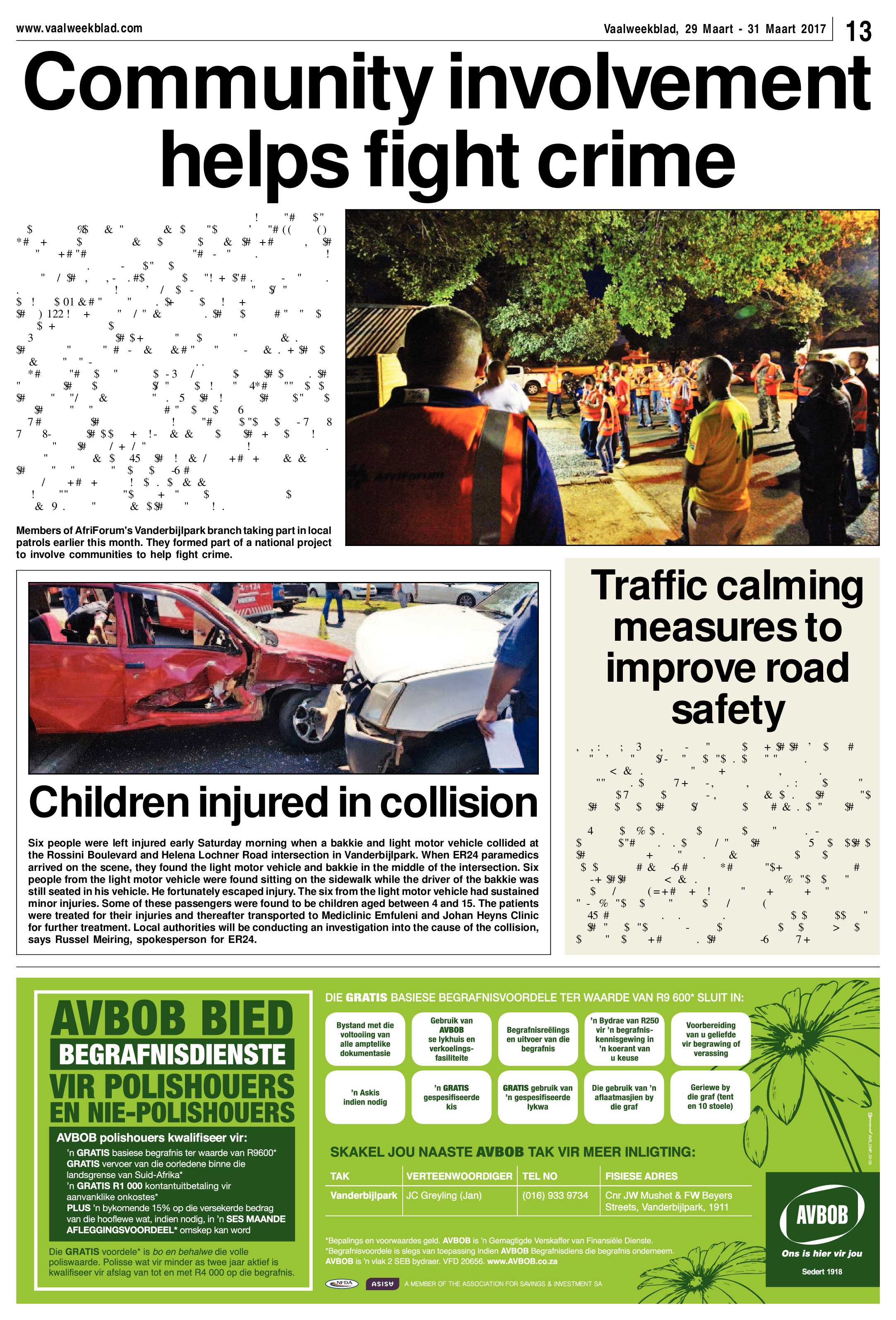 Vaalweekblad 29 – 31 Maart 2017 page 13
