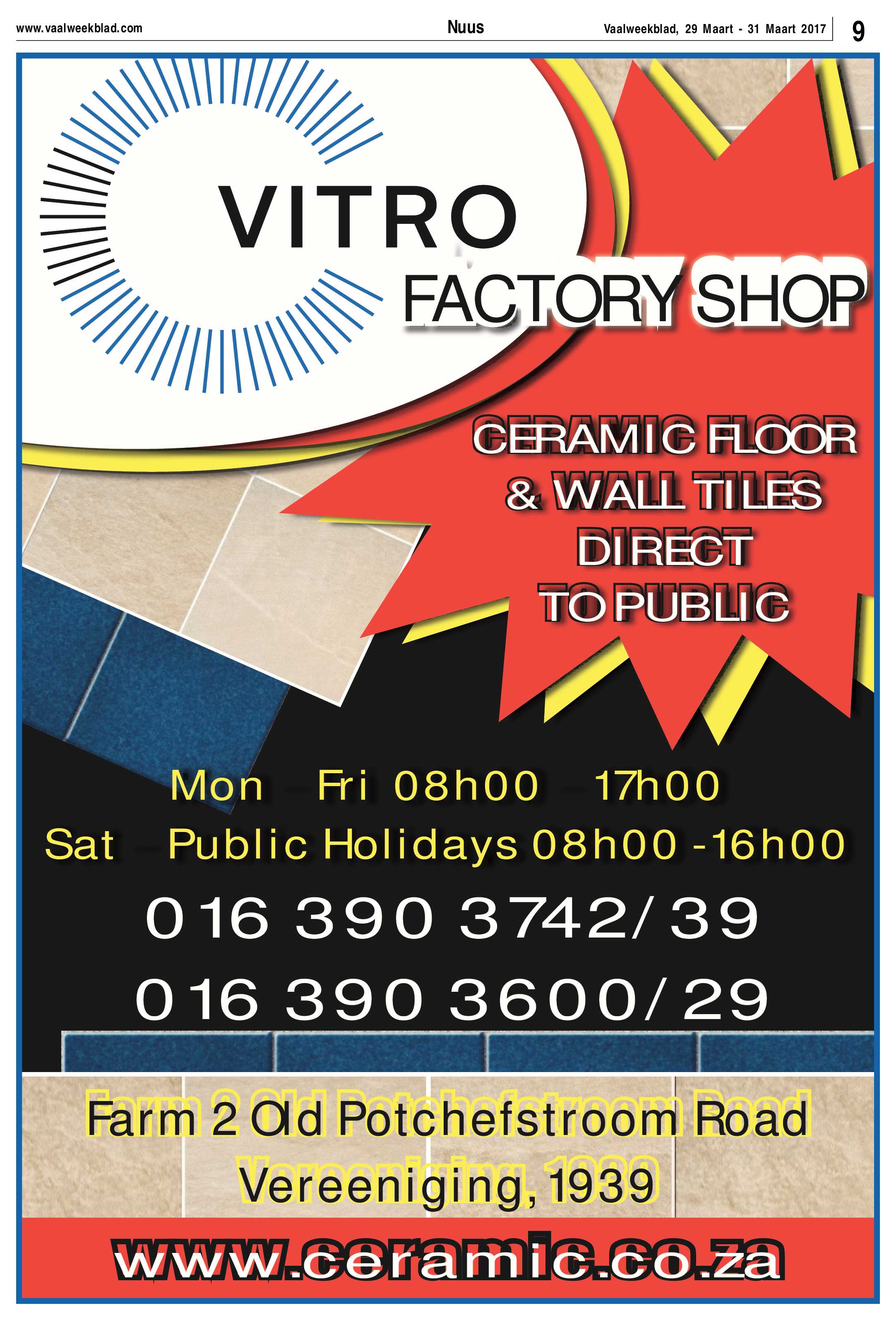 Vaalweekblad 29 – 31 Maart 2017 page 9