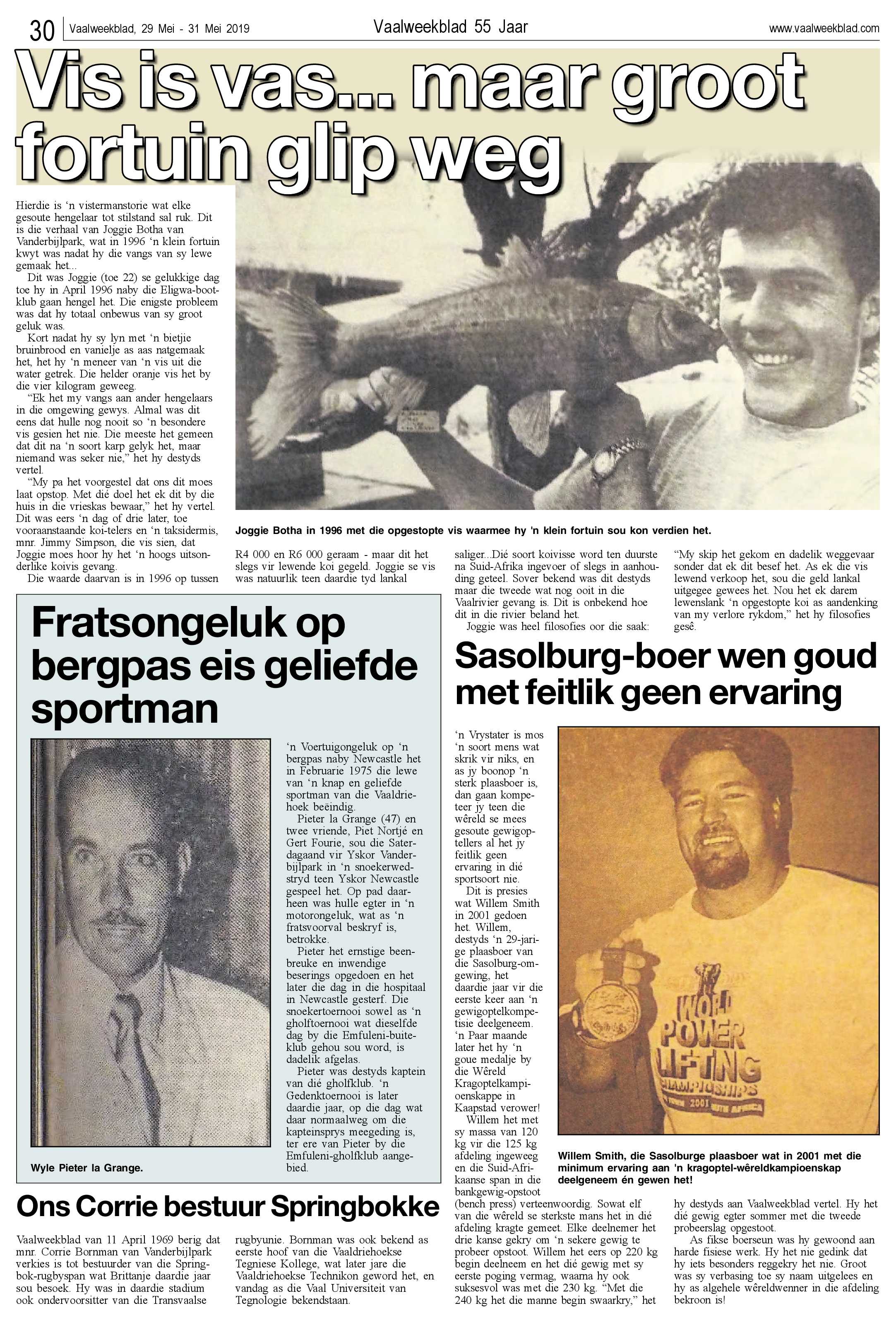 Vaalweekblad 29 – 31 Mei 2019 page 30