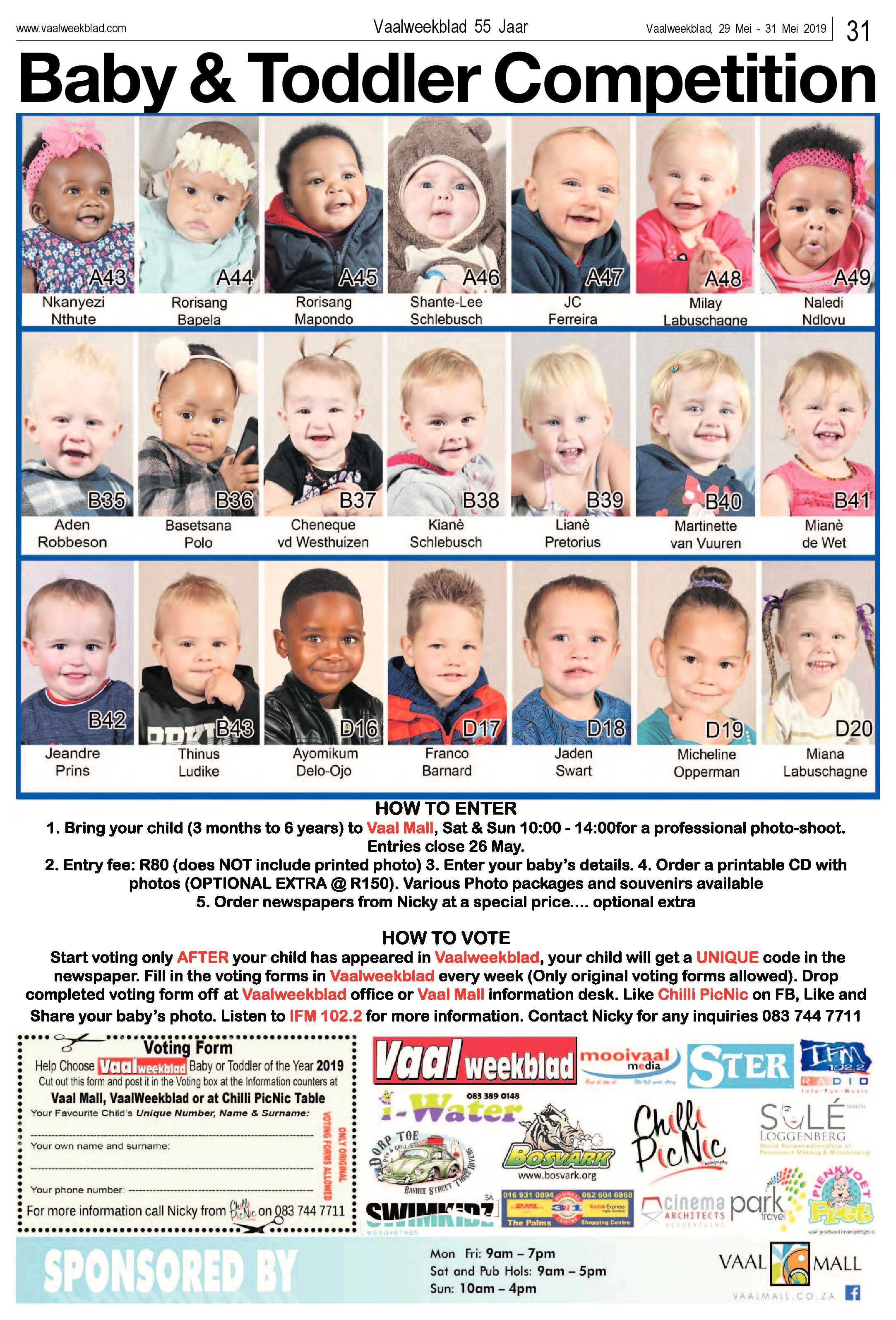 Vaalweekblad 29 – 31 Mei 2019 page 31