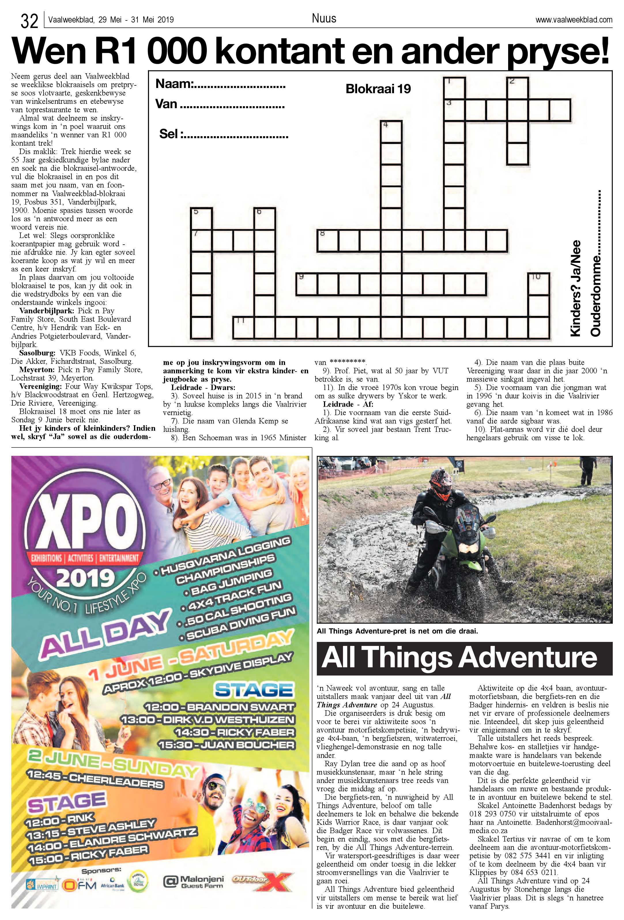 Vaalweekblad 29 – 31 Mei 2019 page 32
