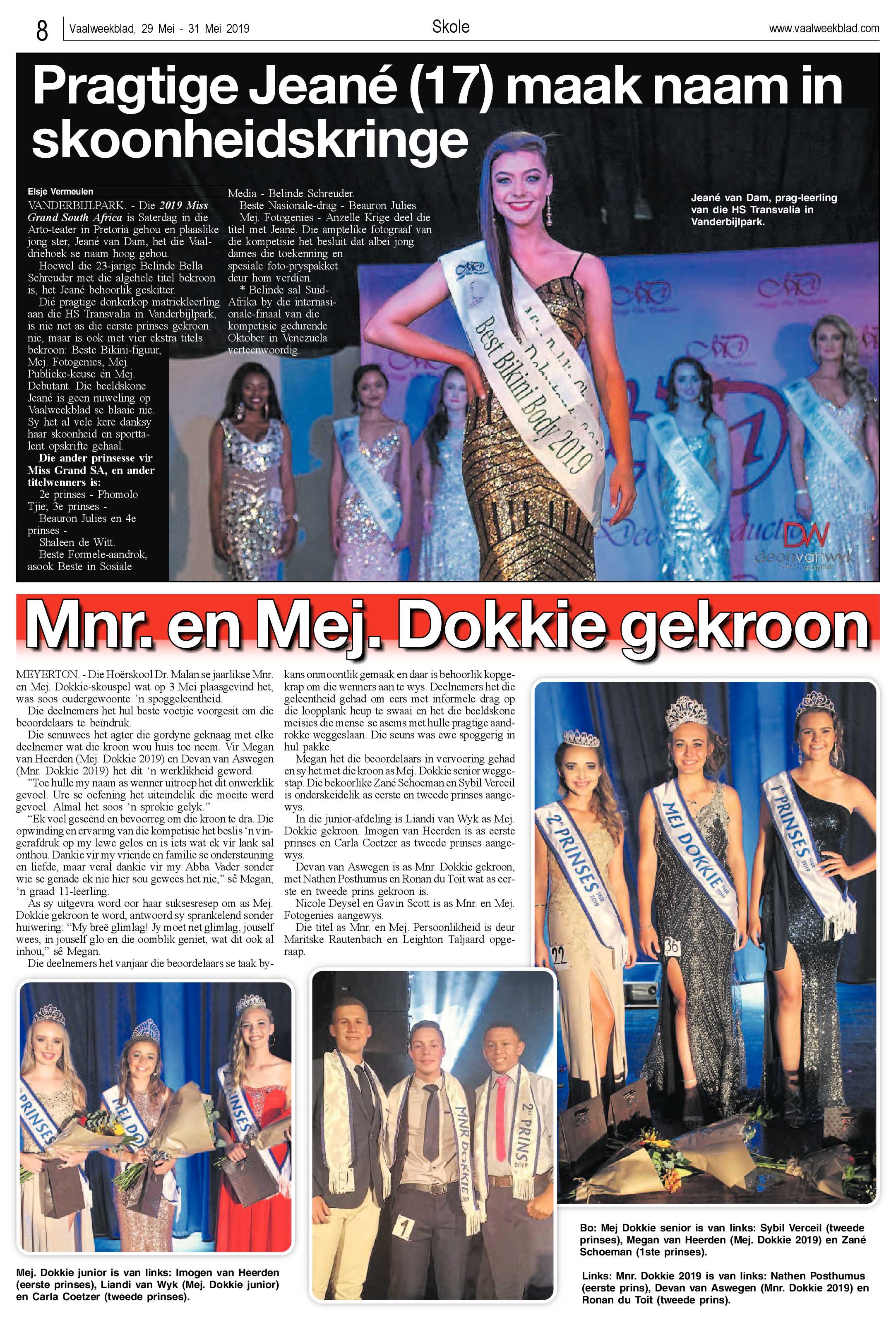Vaalweekblad 29 – 31 Mei 2019 page 8