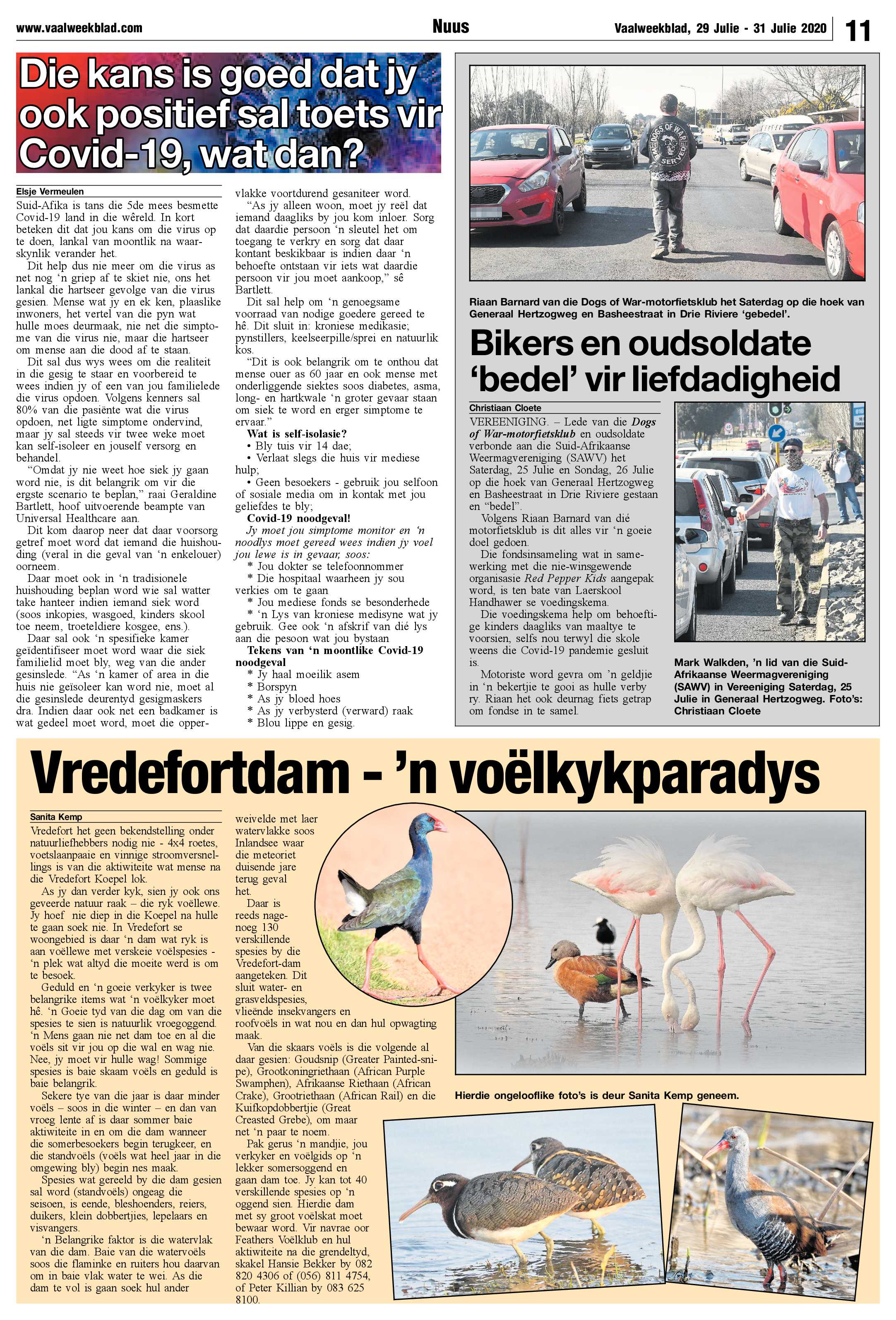 Vaalweekblad 29 Julie – 31 Julie 2020 page 11