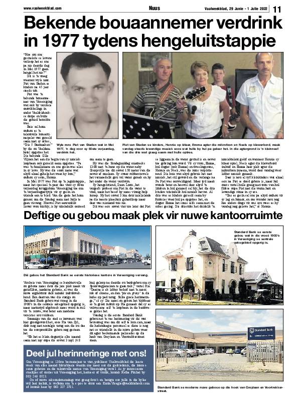 Vaalweekblad, 29 Junie – 1 Julie 2022 page 13