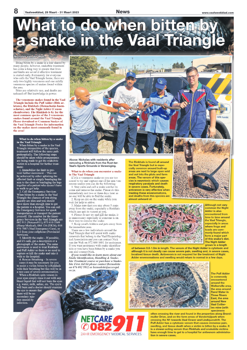 Vaalweekblad, 29 Maart – 31 Maart 2023 page 8