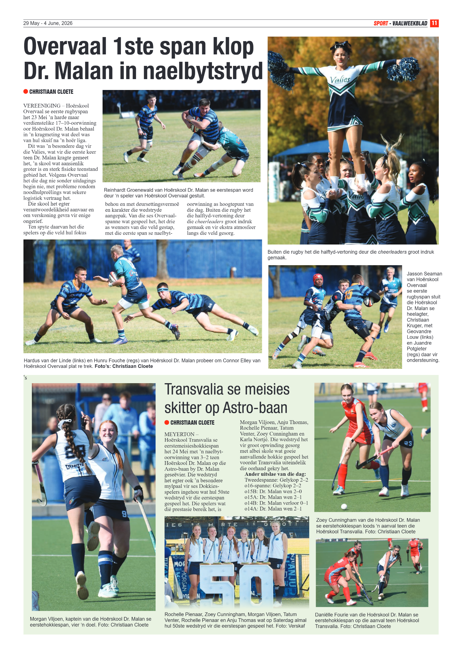 Vaalweekblad – 29 Mei 2026 page 11