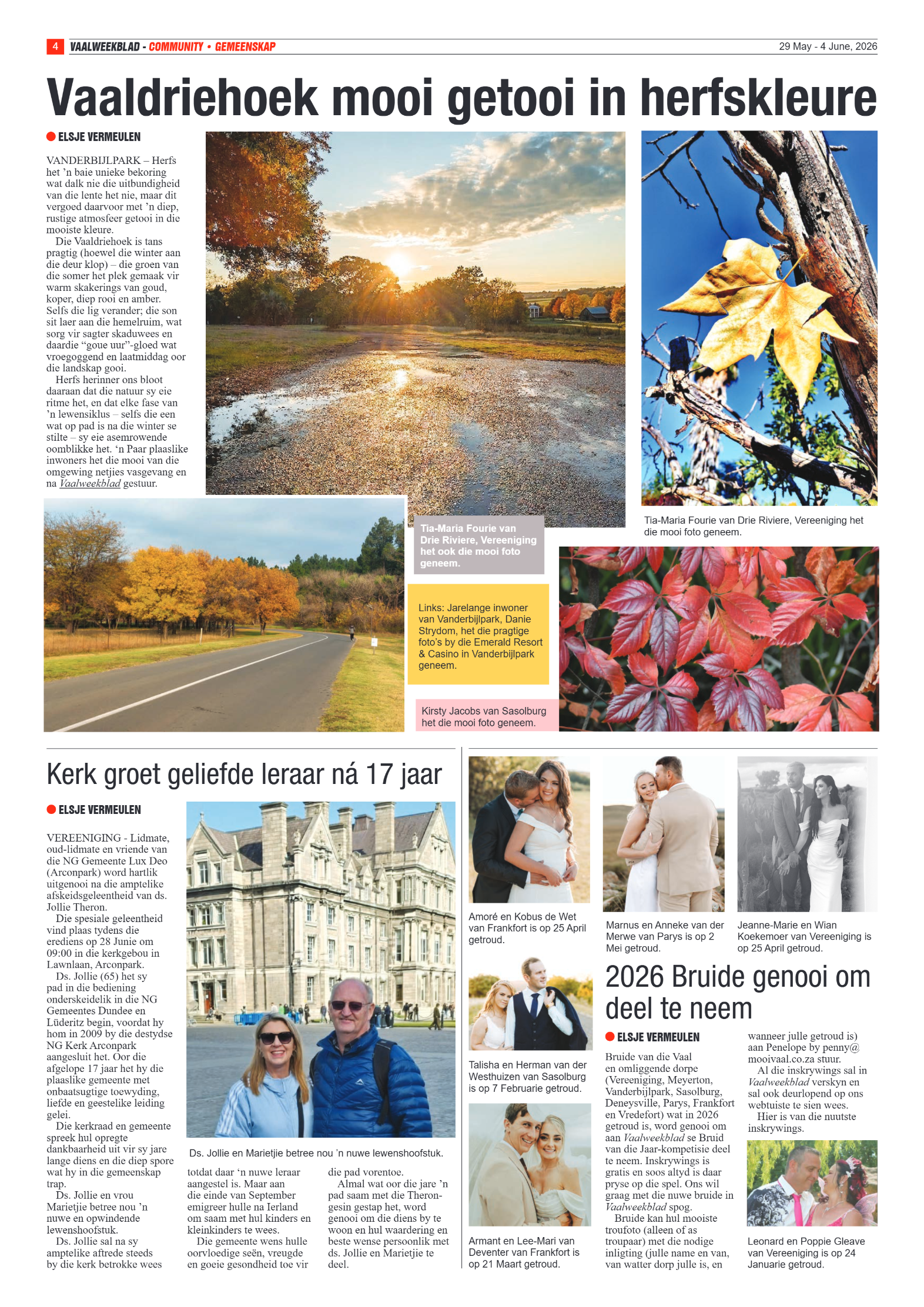 Vaalweekblad – 29 Mei 2026 page 4