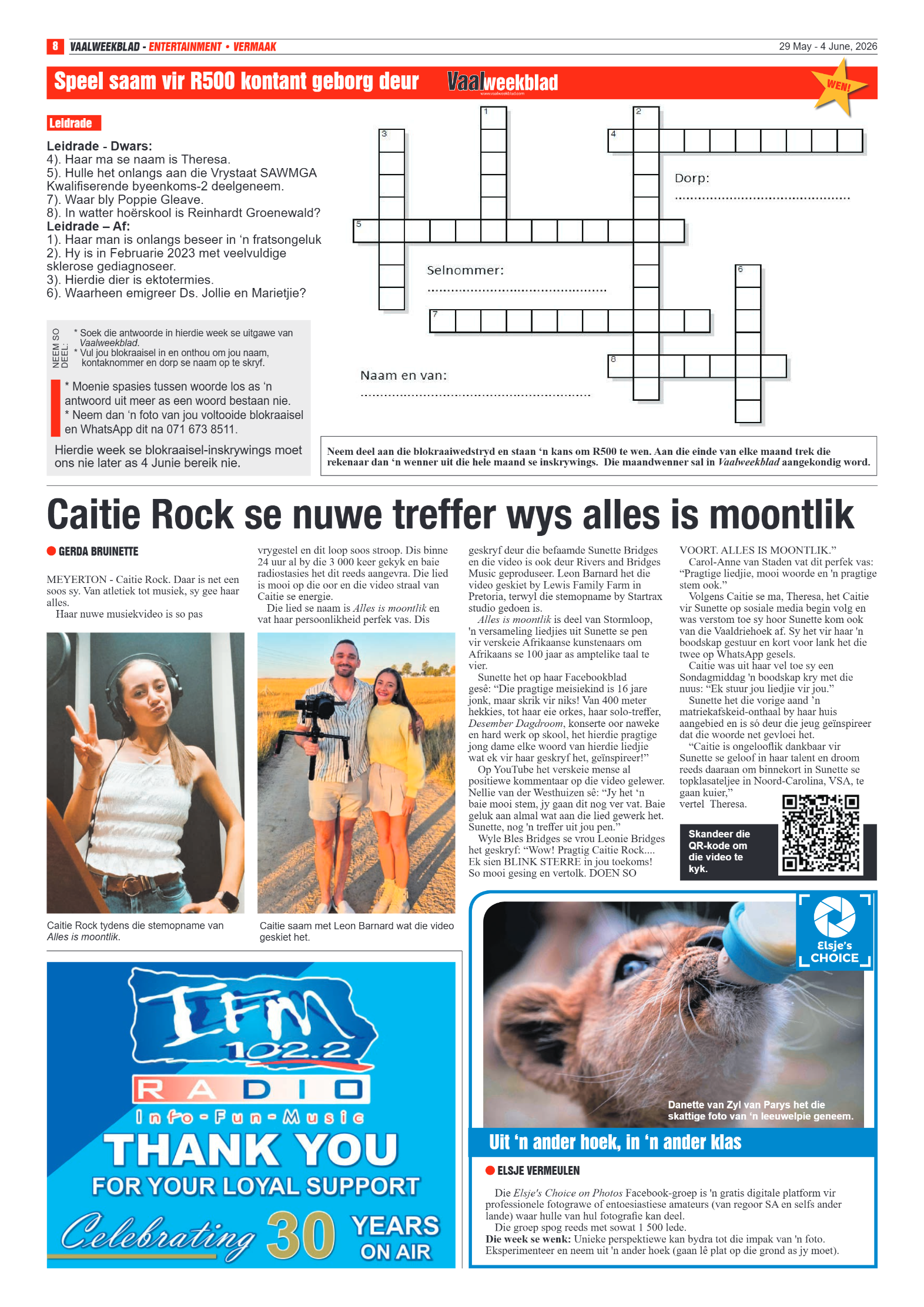 Vaalweekblad – 29 Mei 2026 page 8