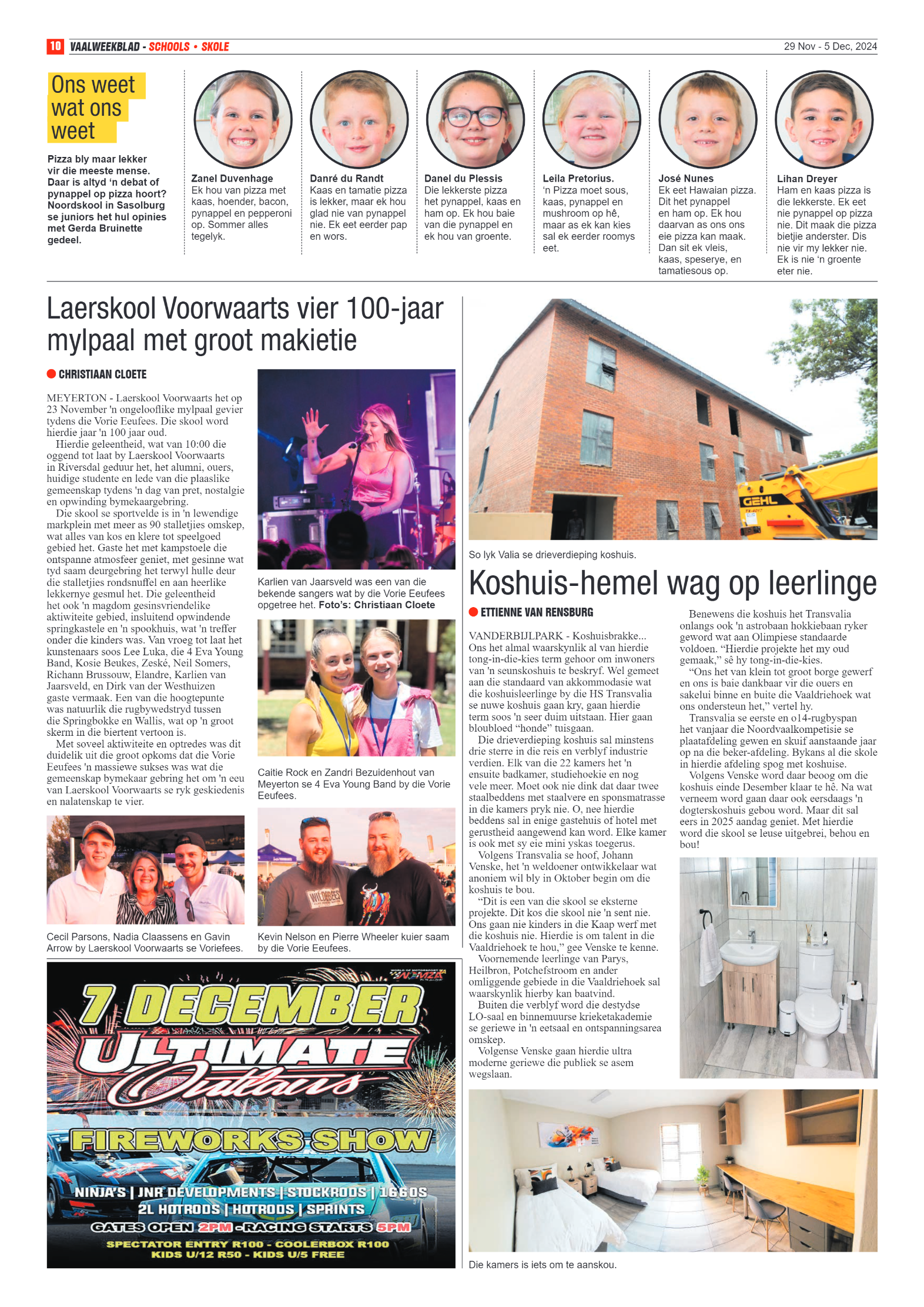 Vaalweekblad – 29 Nov – 5 Dec, 2024 page 10