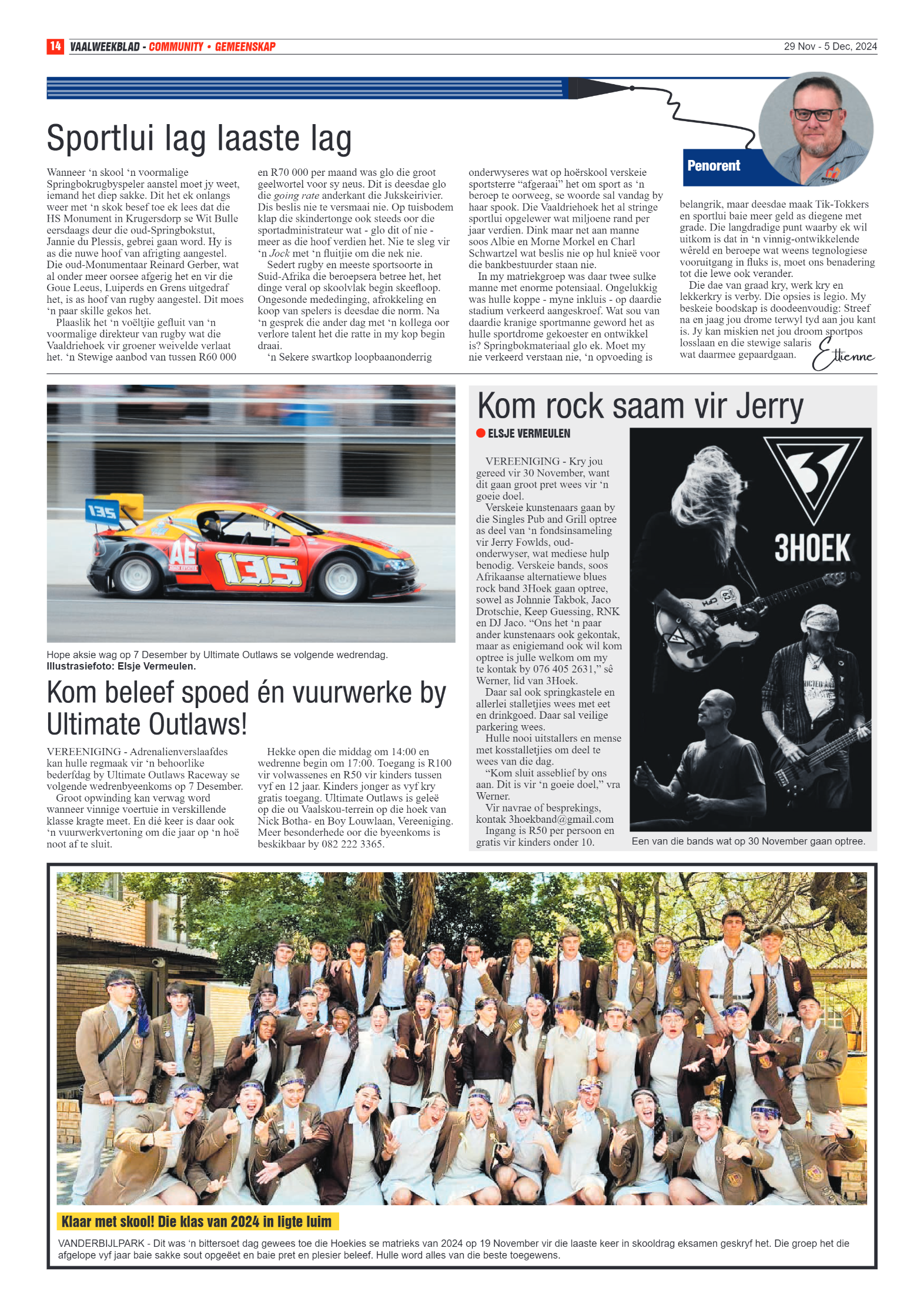 Vaalweekblad – 29 Nov – 5 Dec, 2024 page 14