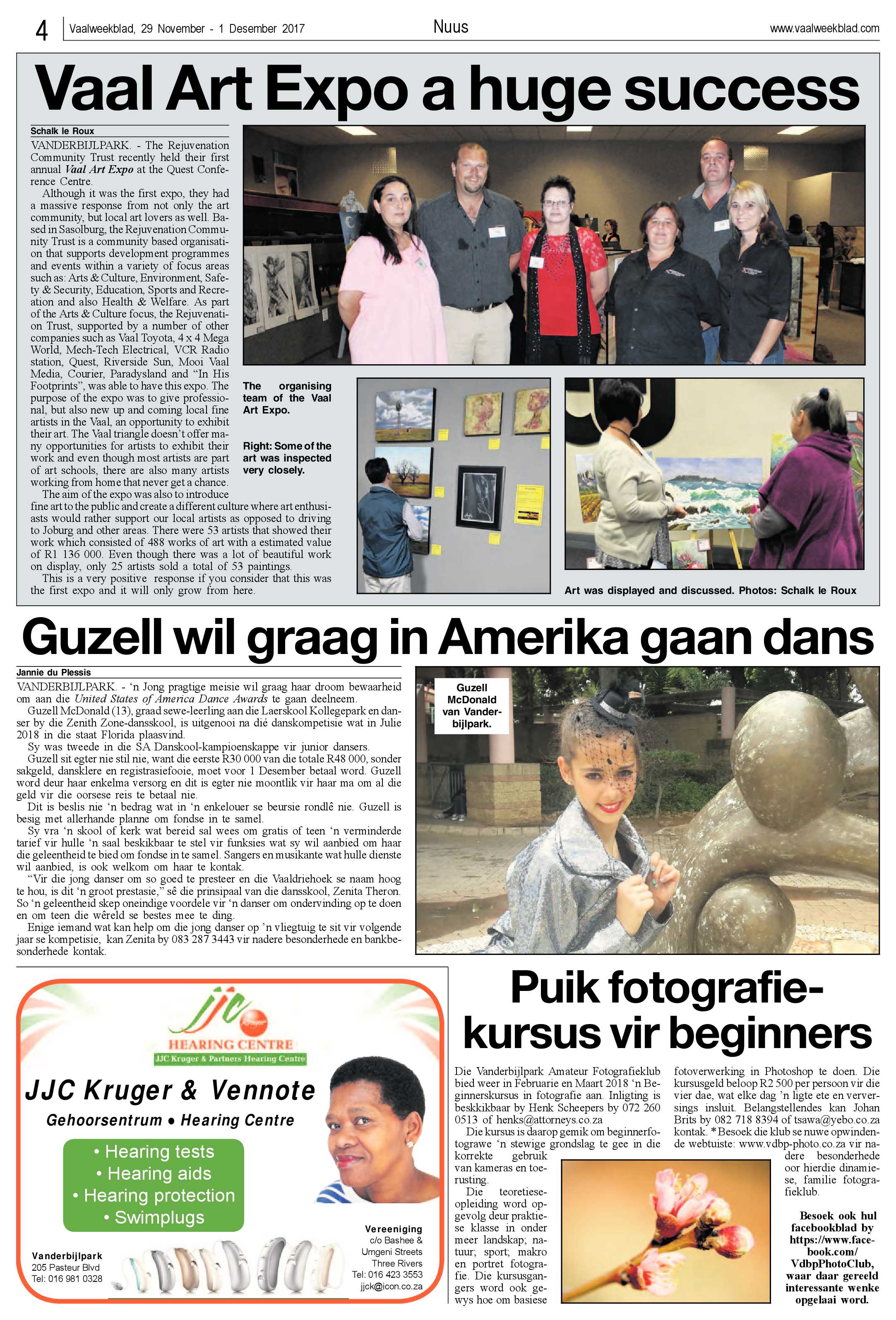 Vaalweekblad 29 November – 1 Desember 2017 page 4
