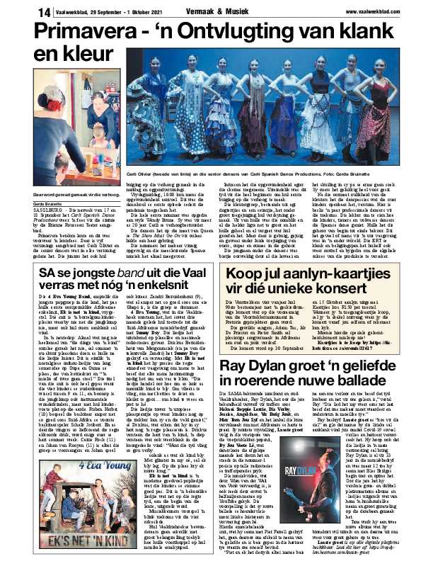 Vaalweekblad 29 September – 1 Oktober 2021 page 15
