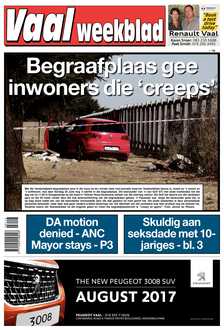 Vaalweekblad 2 – 4 Augustus 2017