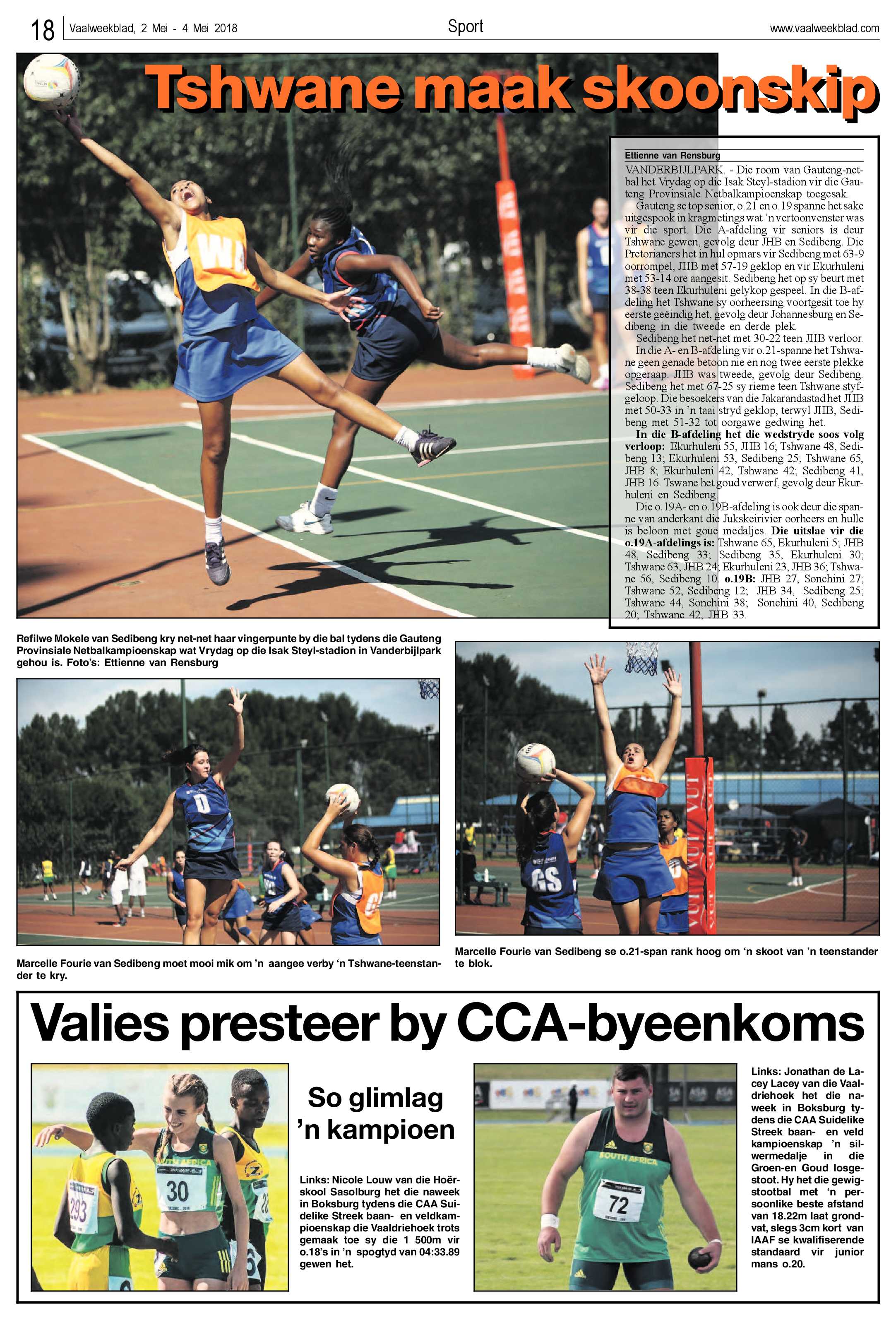 Vaalweekblad 2 – 4 Mei 2018 page 18