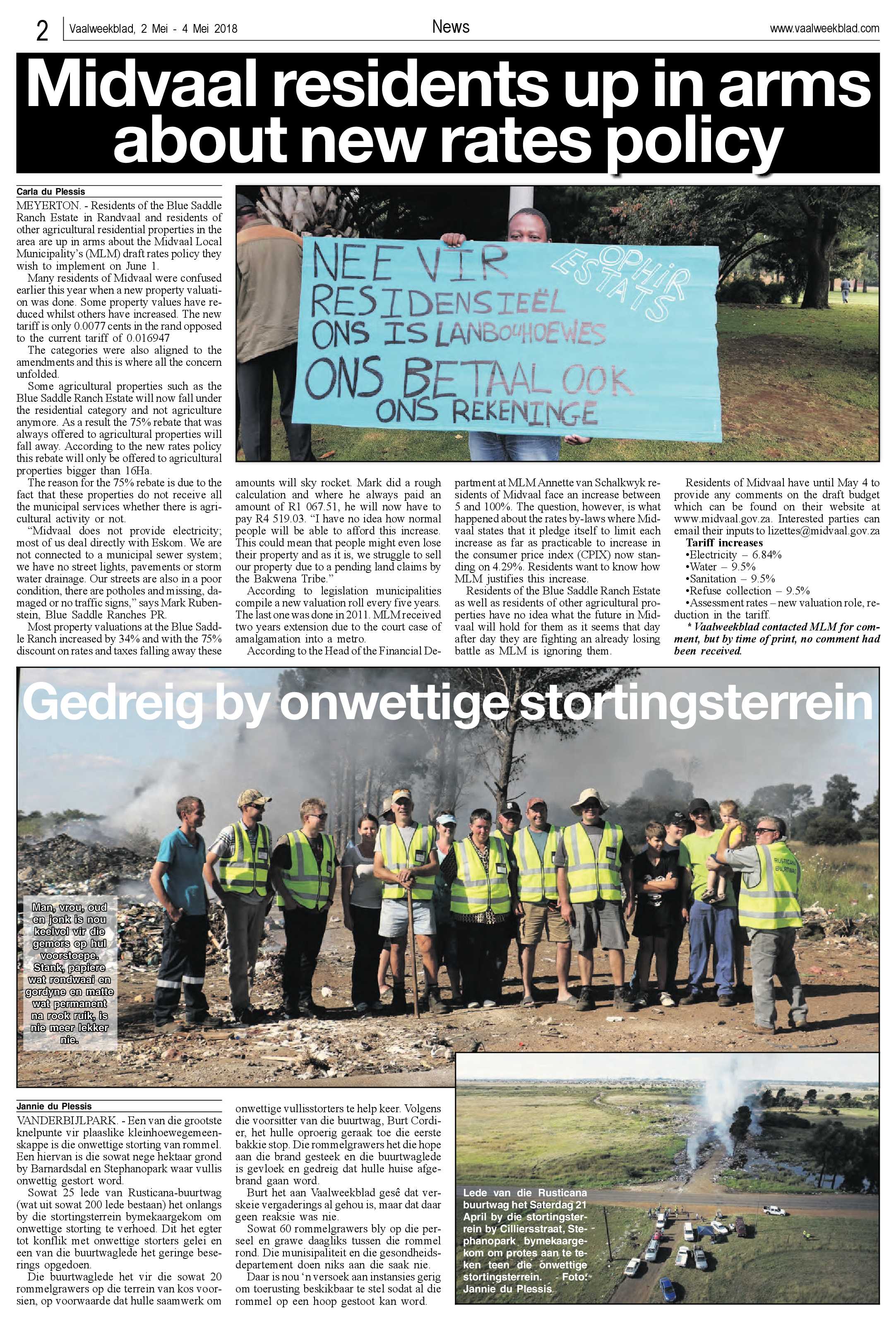 Vaalweekblad 2 – 4 Mei 2018 page 2