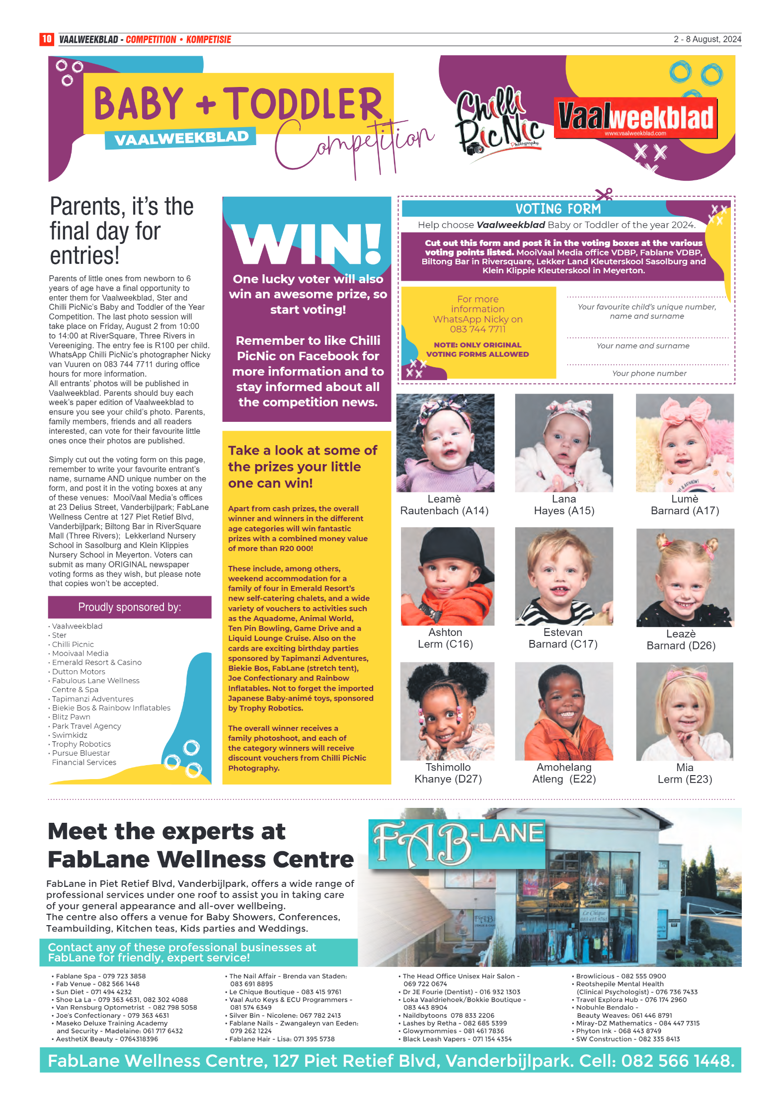 Vaalweekblad 2 – 8 August, 2024 page 10