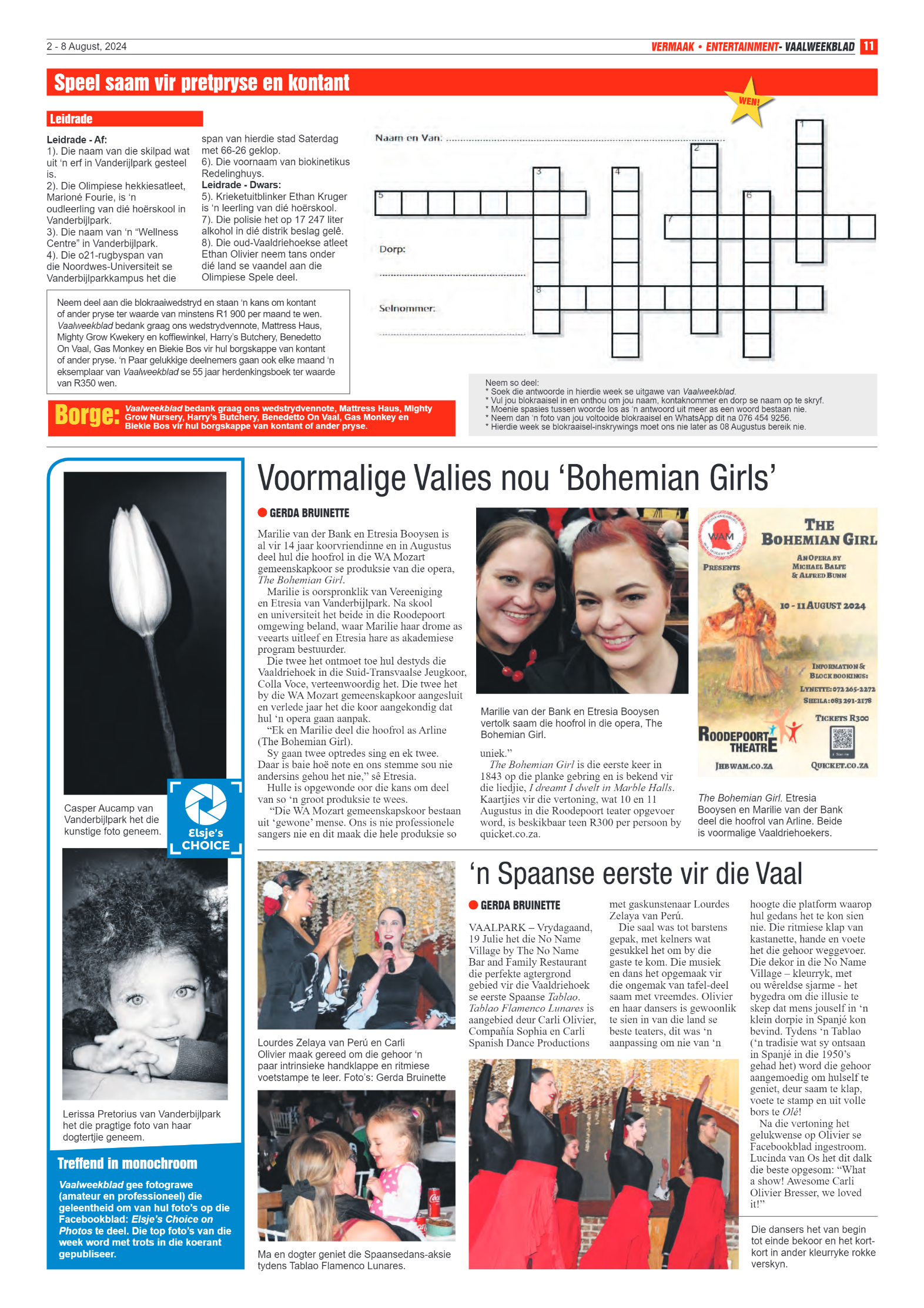 Vaalweekblad 2 – 8 August, 2024 page 11
