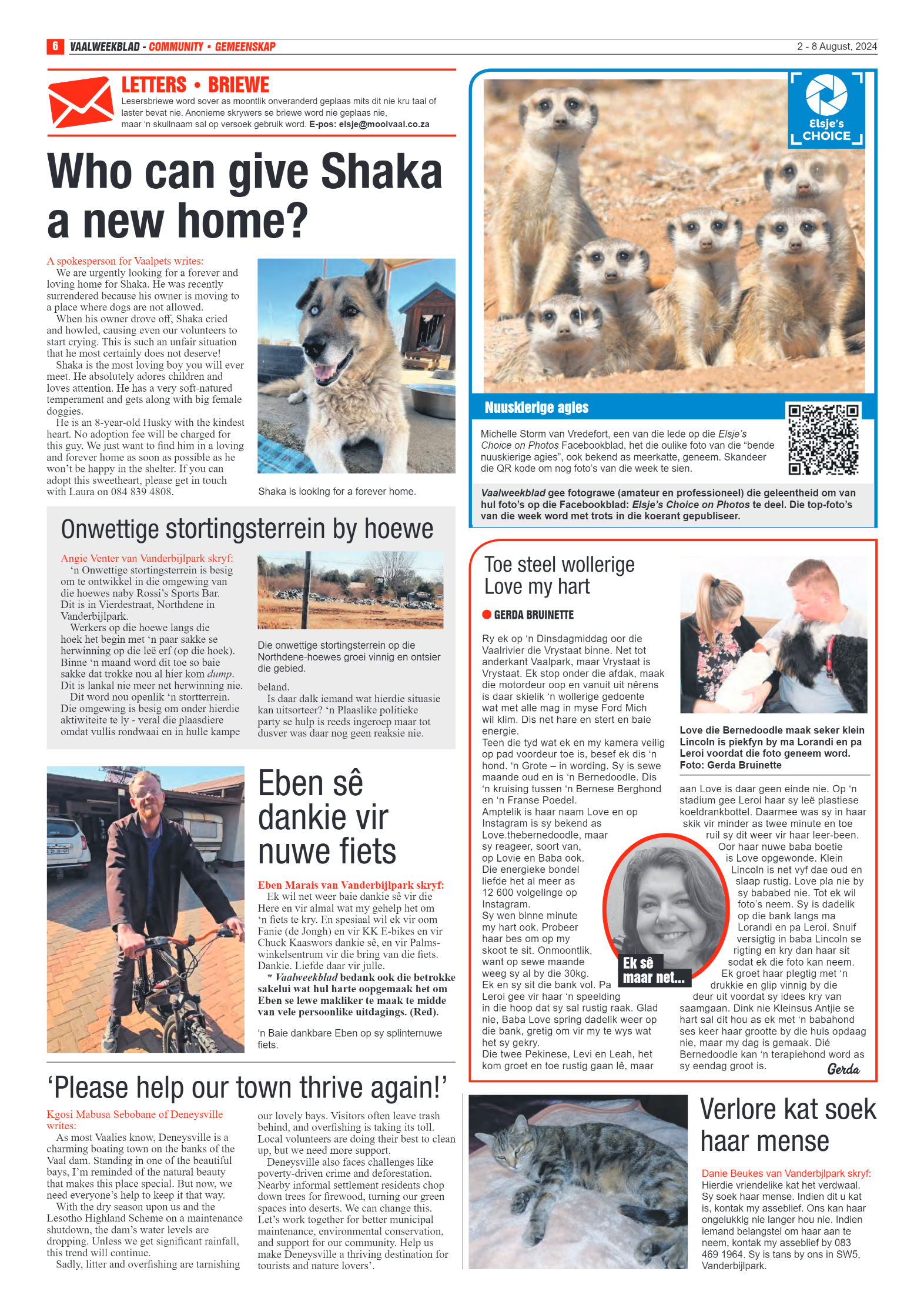 Vaalweekblad 2 – 8 August, 2024 page 6
