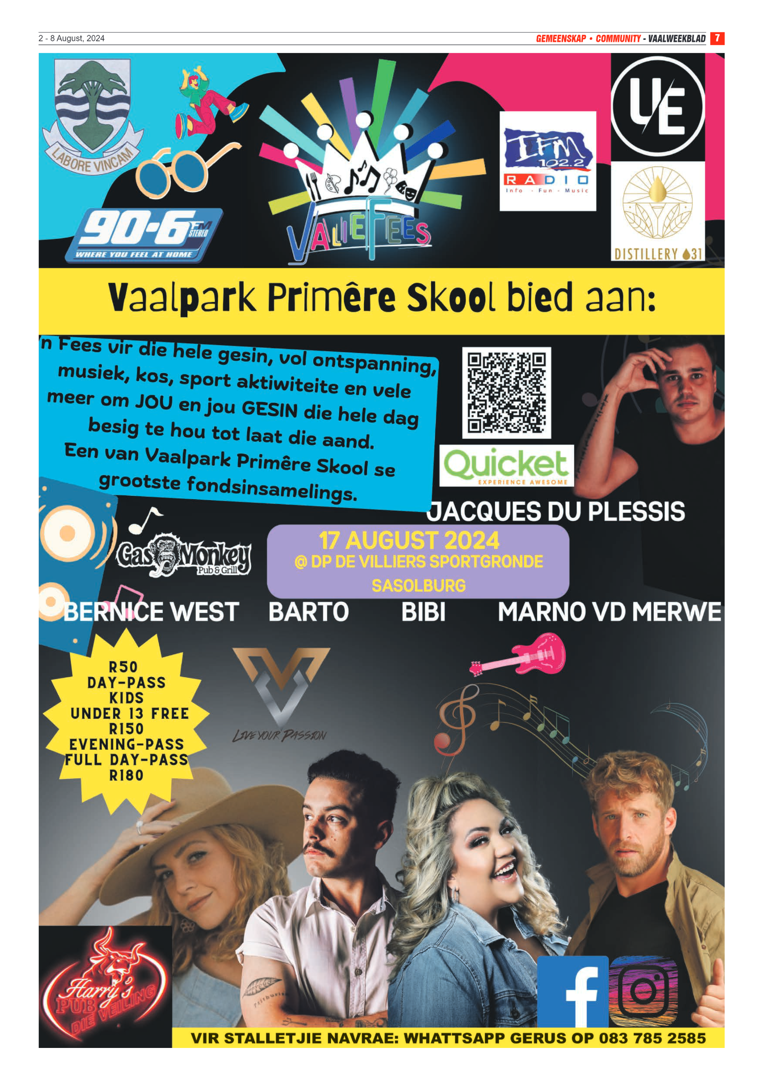 Vaalweekblad 2 – 8 August, 2024 page 7