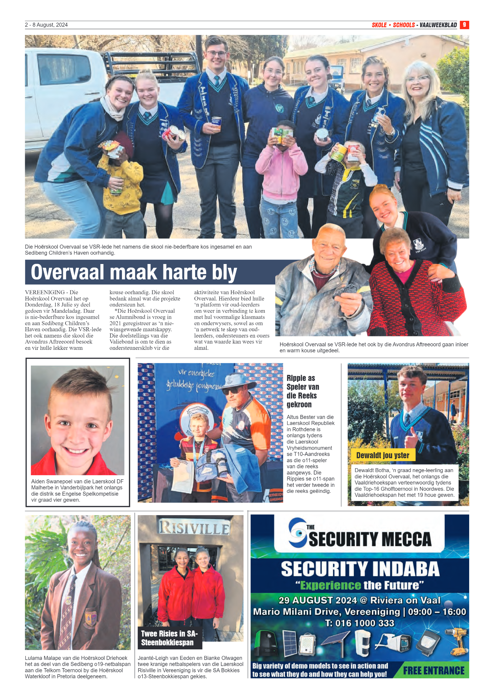 Vaalweekblad 2 – 8 August, 2024 page 9