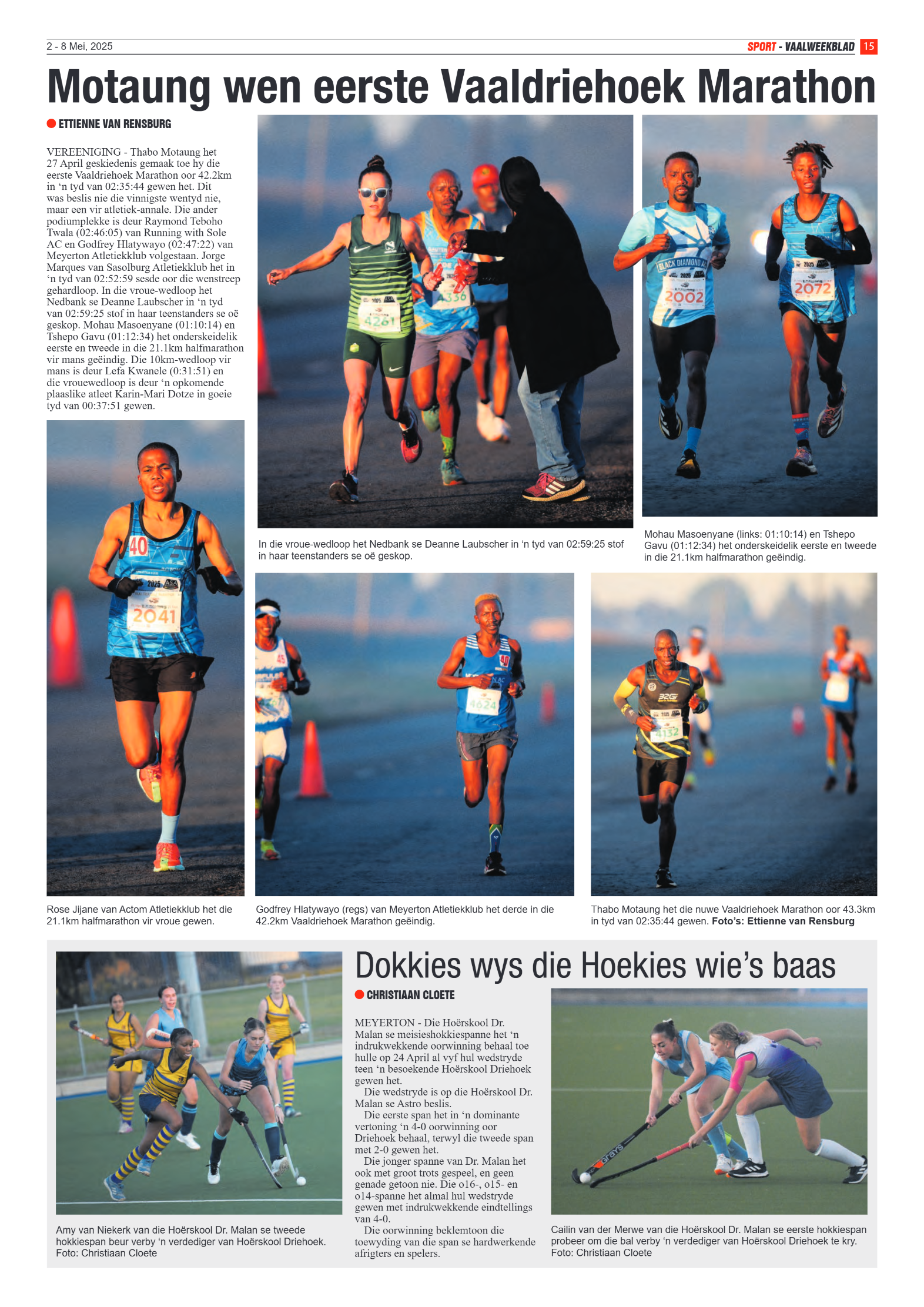 Vaalweekblad 2 – 8 Mei, 2025 page 15