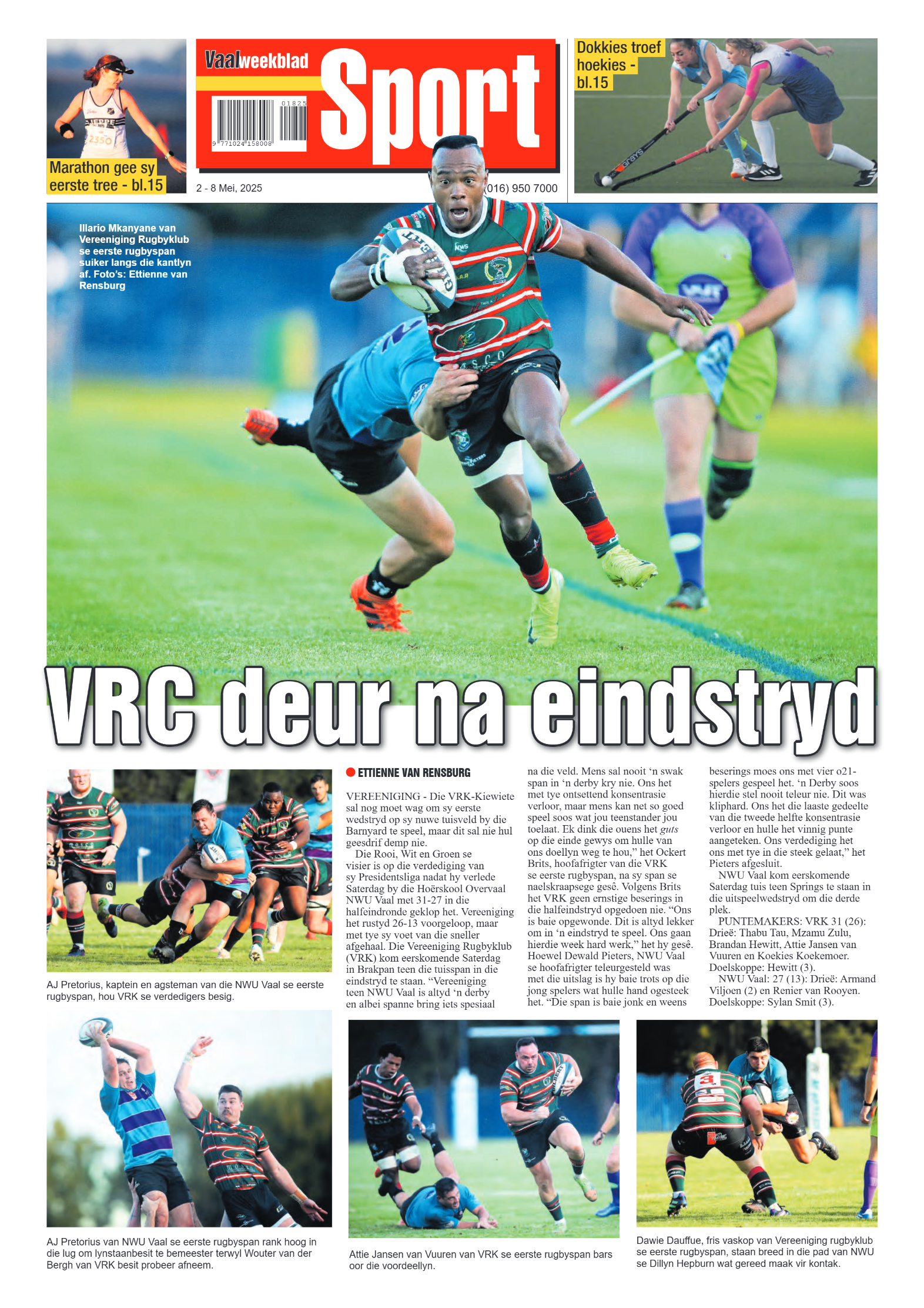 Vaalweekblad 2 – 8 Mei, 2025 page 16