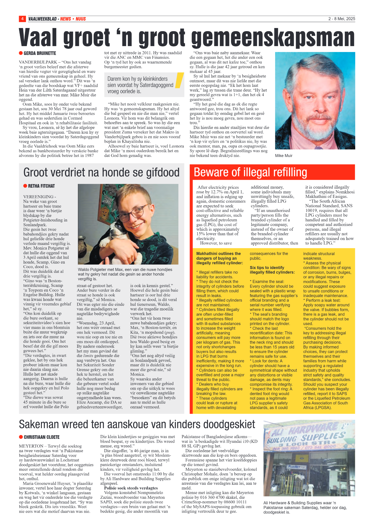 Vaalweekblad 2 – 8 Mei, 2025 page 4