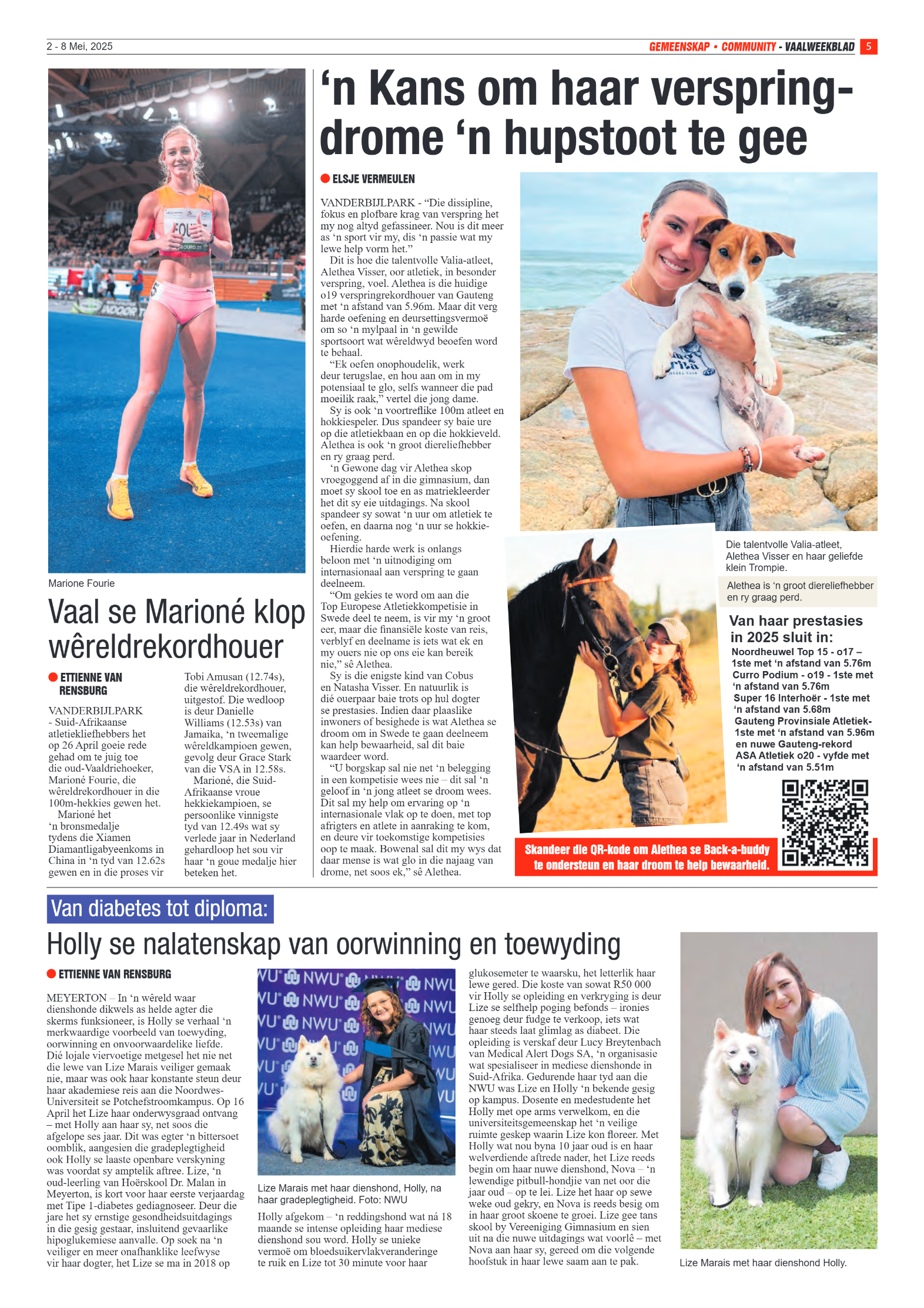 Vaalweekblad 2 – 8 Mei, 2025 page 5