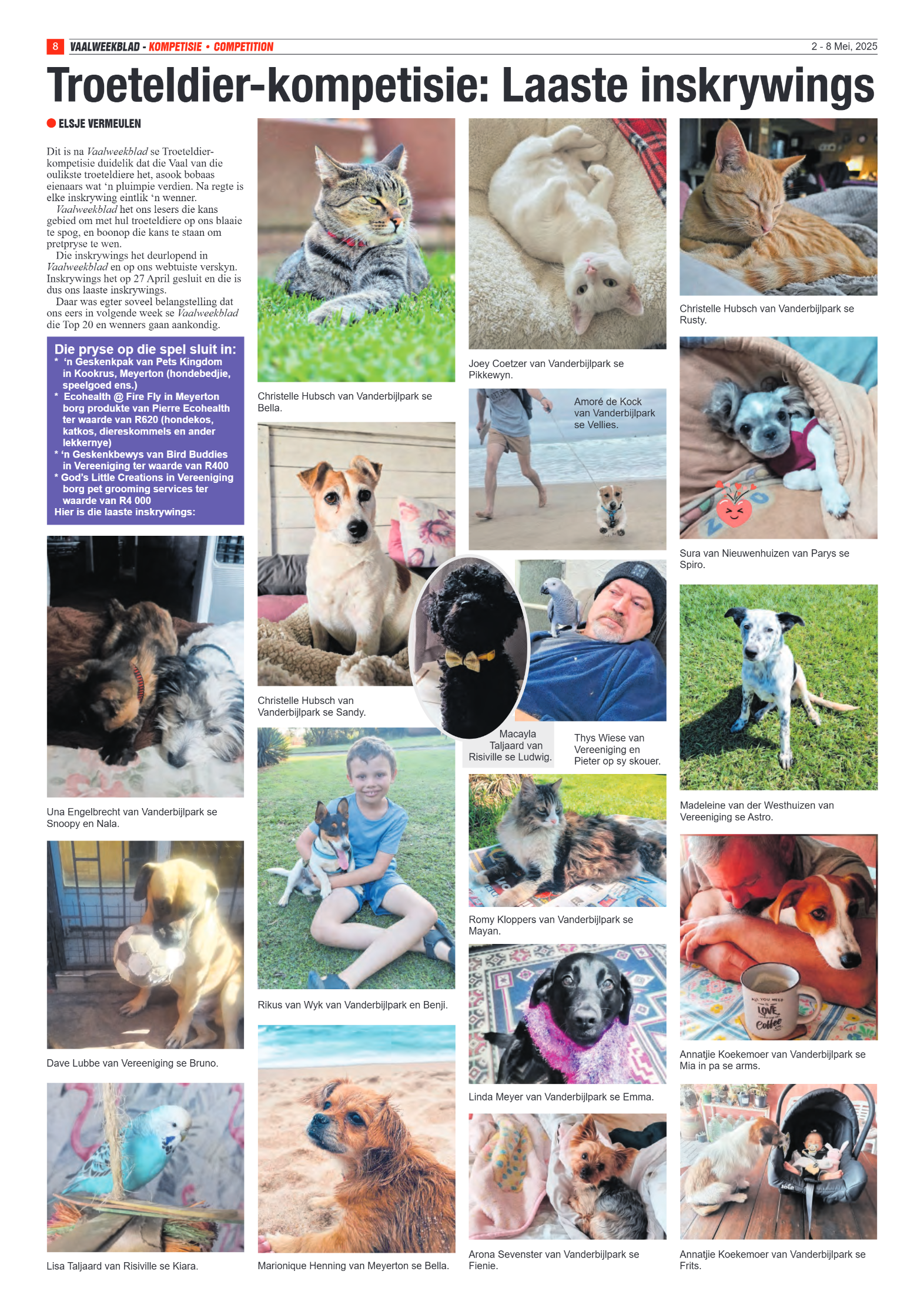 Vaalweekblad 2 – 8 Mei, 2025 page 8